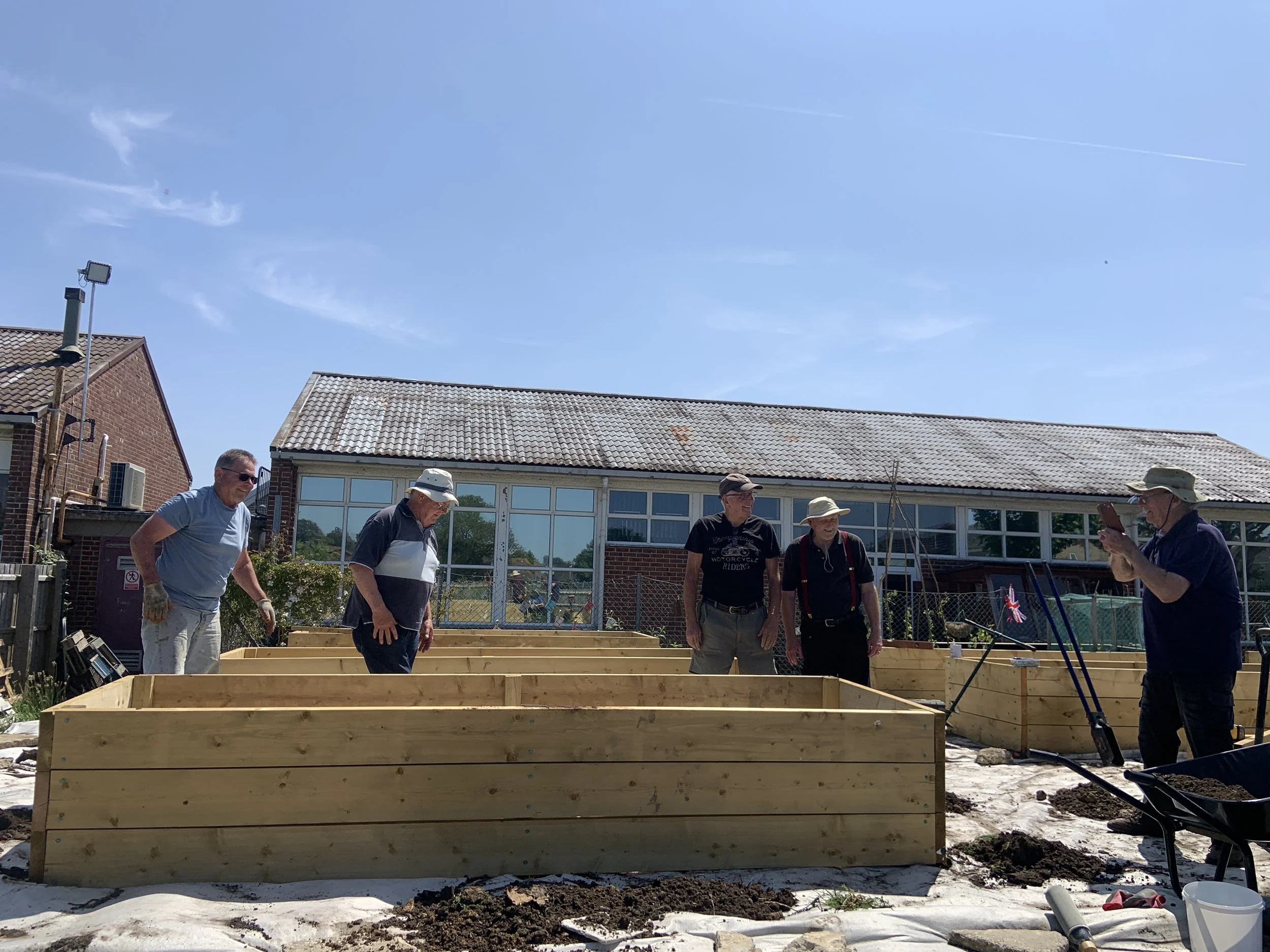 The Raised Beds Are Finished! 