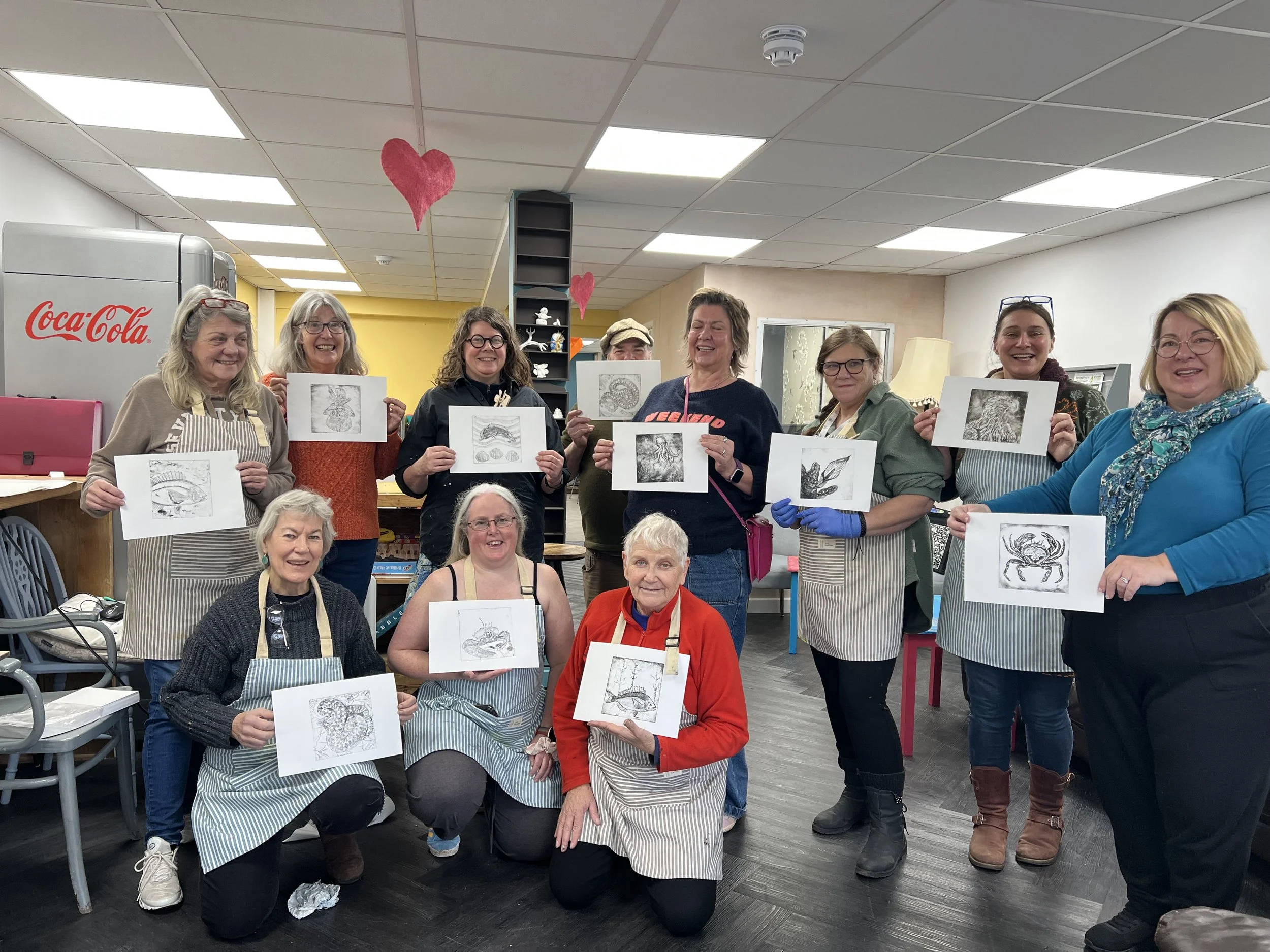 INSTAR Print Workshops for Poole Museum's New Sculpture