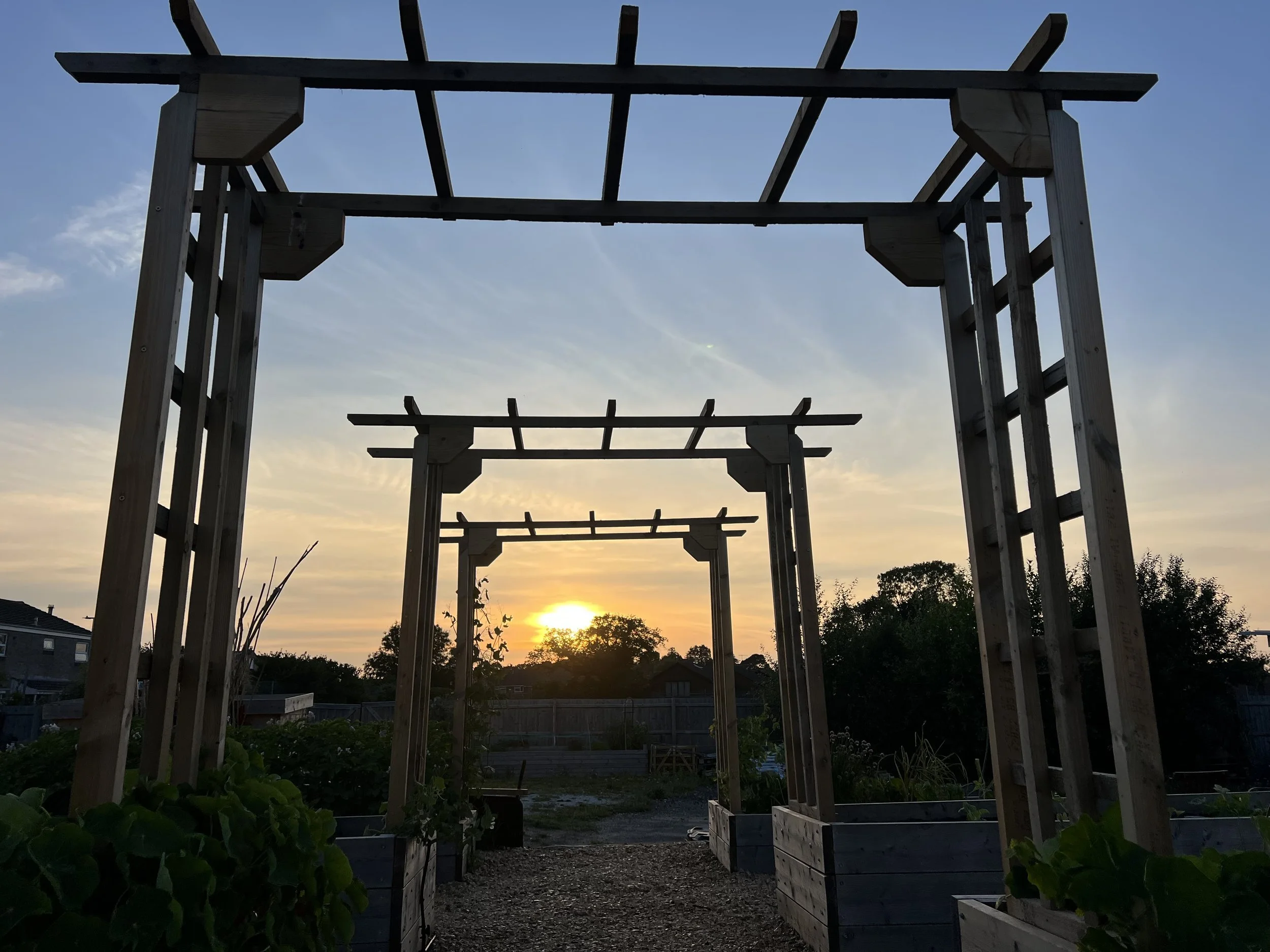 Poole Men's Shed Help at the Patch Again!