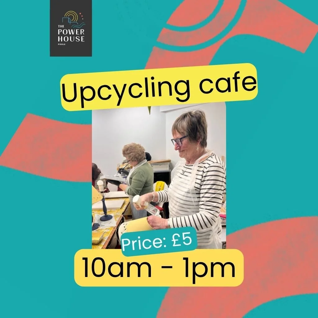 Upcycling Café – Learn New Skills &amp; Get Creative  