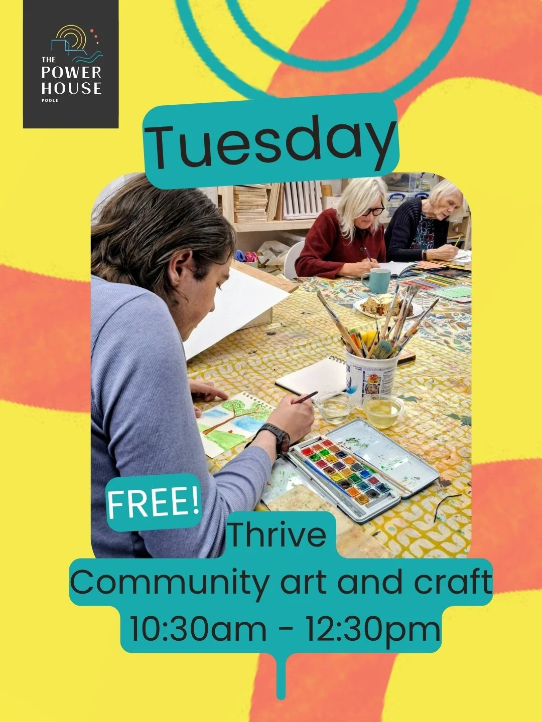 Community Arts &amp; Crafts – Relax, Create &amp; Connect 🎨  