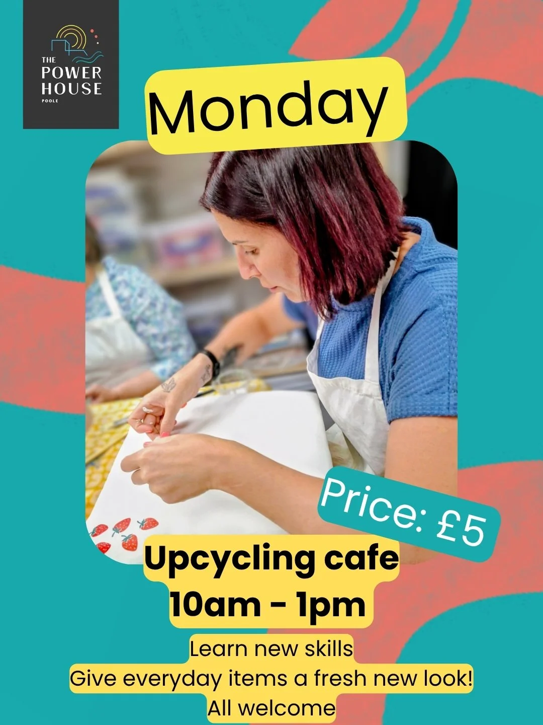 Upcycling Café – Learn New Skills &amp; Get Creative