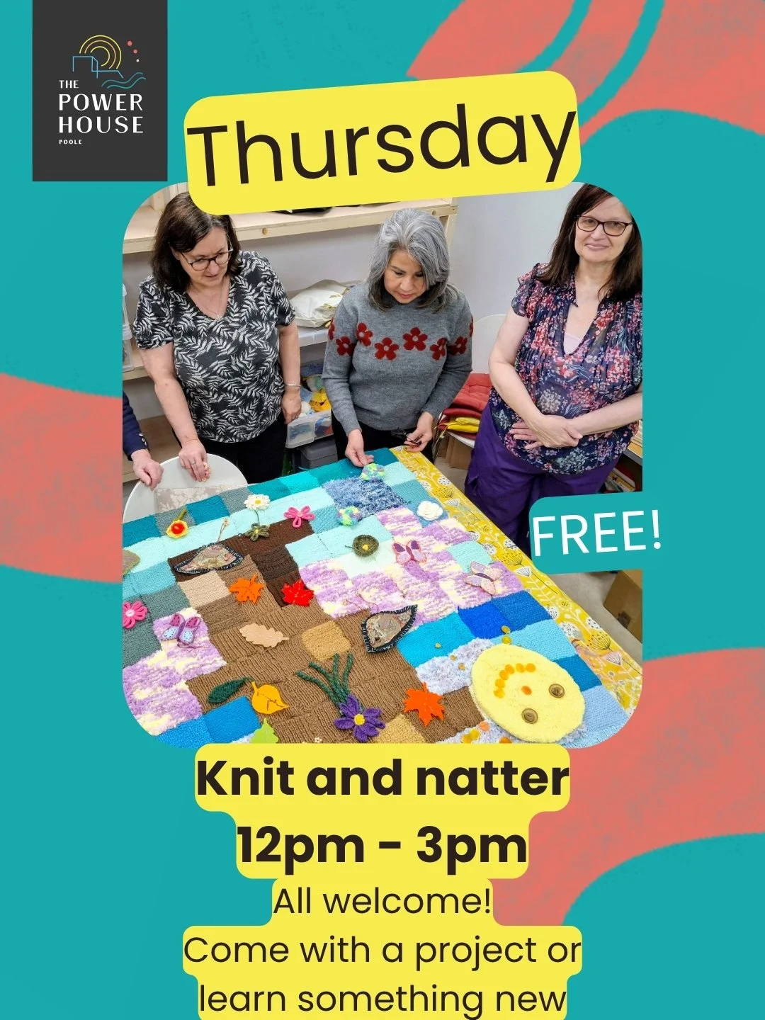 Knit and Natter – Relax, Chat &amp; Create Every Thursday