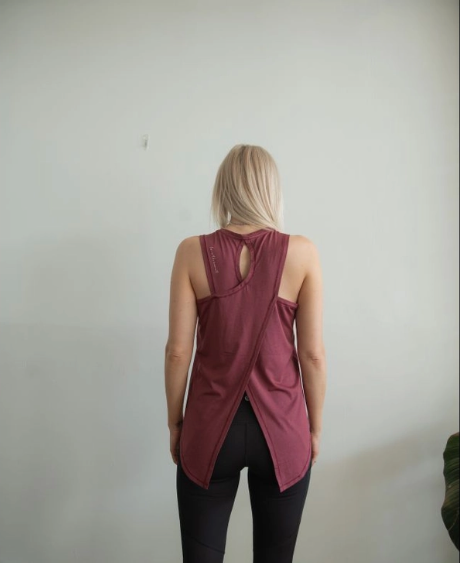 Inspirational Red Workout Tank 
