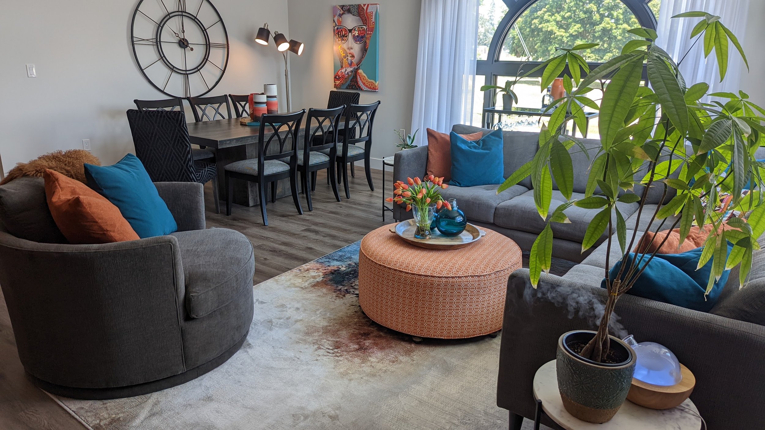 Colorful Loft Living