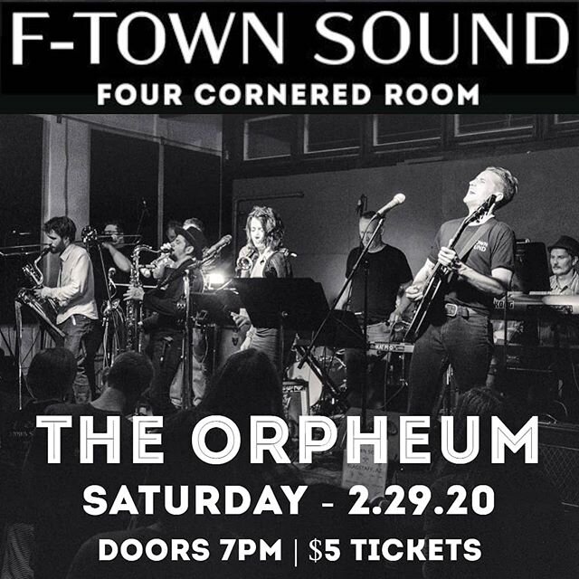 Tonight only! Dance party at The Orpheum!

@orpheumflag @four_cornered_room 
Photo: @chaseawarren