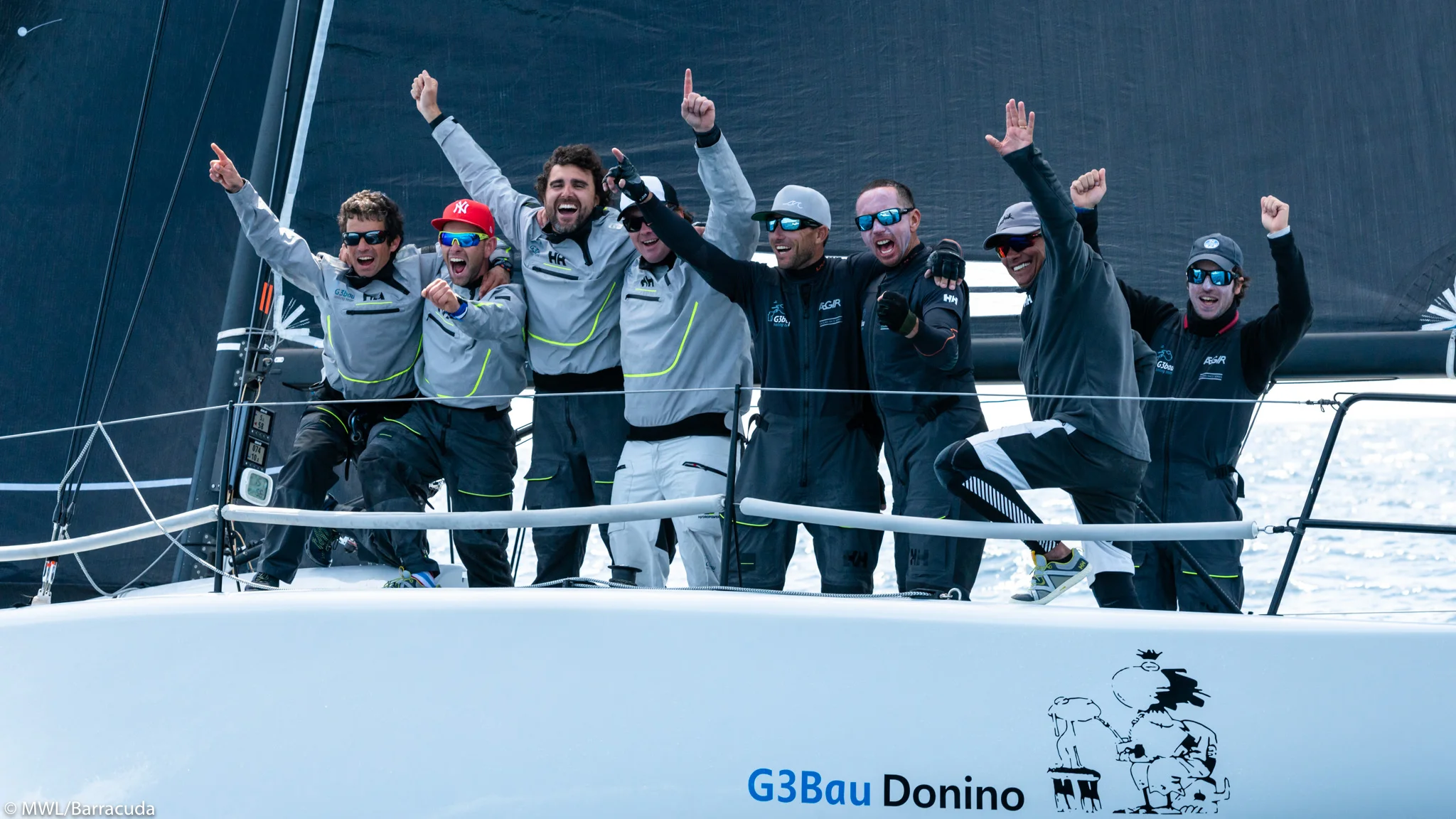 LUIGI GIANNATTASIO'S DONINO CONQUERS THE INAUGURAL ACT OF THE MELGES 32 WORLD LEAGUE IN VILLASIMIUS