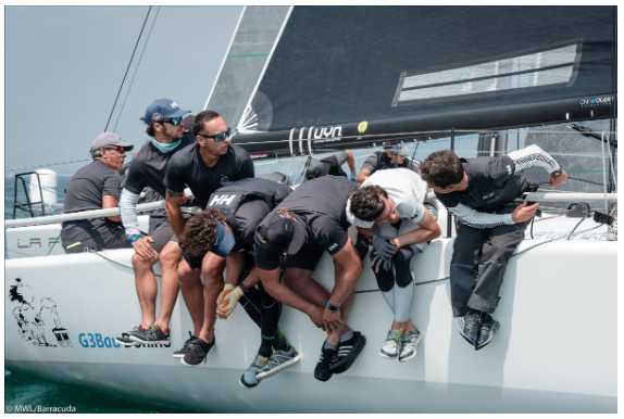 THE ARGENTINIAN DONINO IS THE NEW LEADER OF THE STANDINGS IN THE MELGES 32 EVENT OF RIVA DEL GARDA