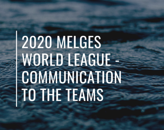 2020 WORLD LEAGUE EUROPE - Communication to the teams