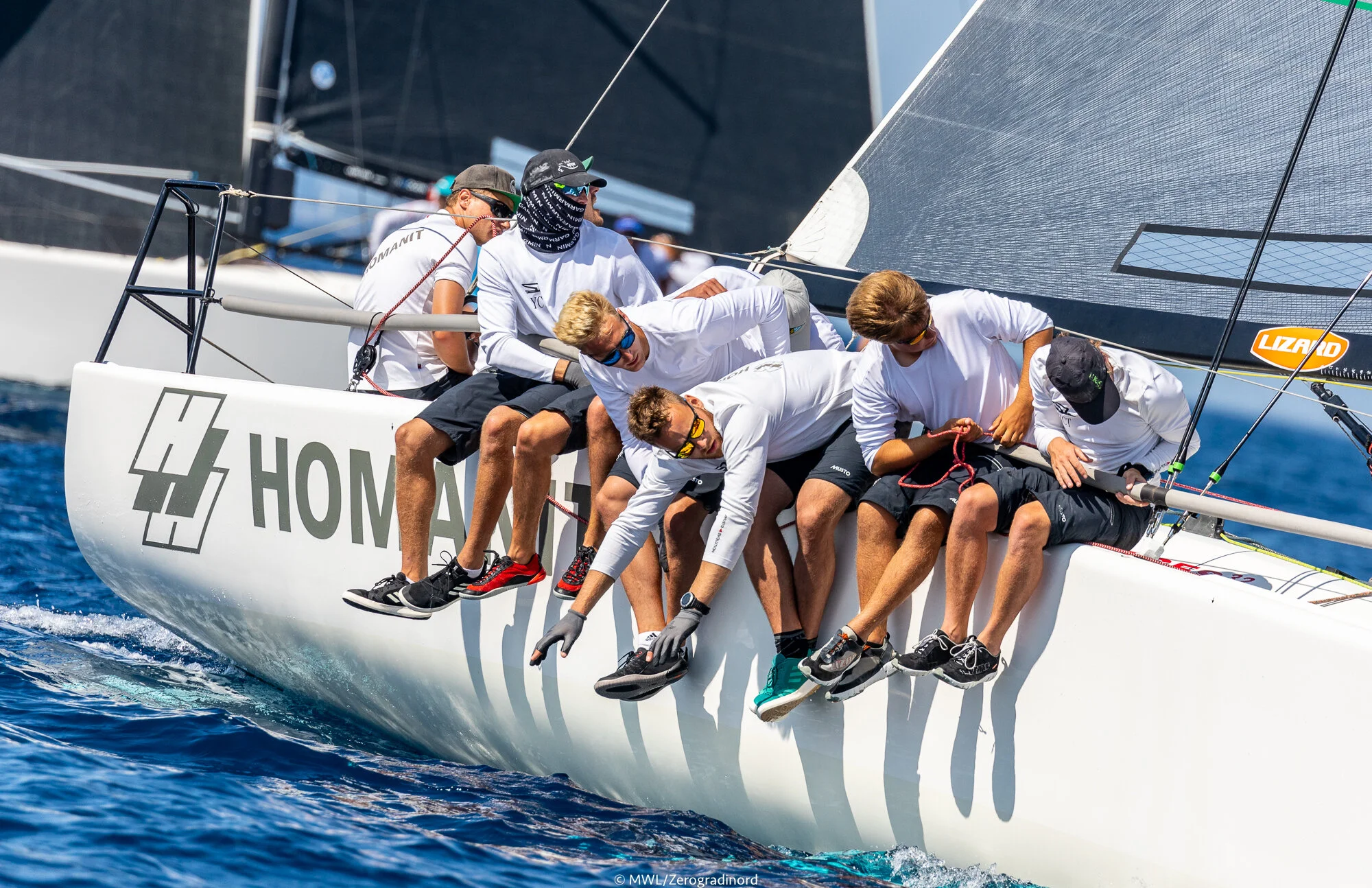 Melges 32 World League, Homanit rules Day 1
