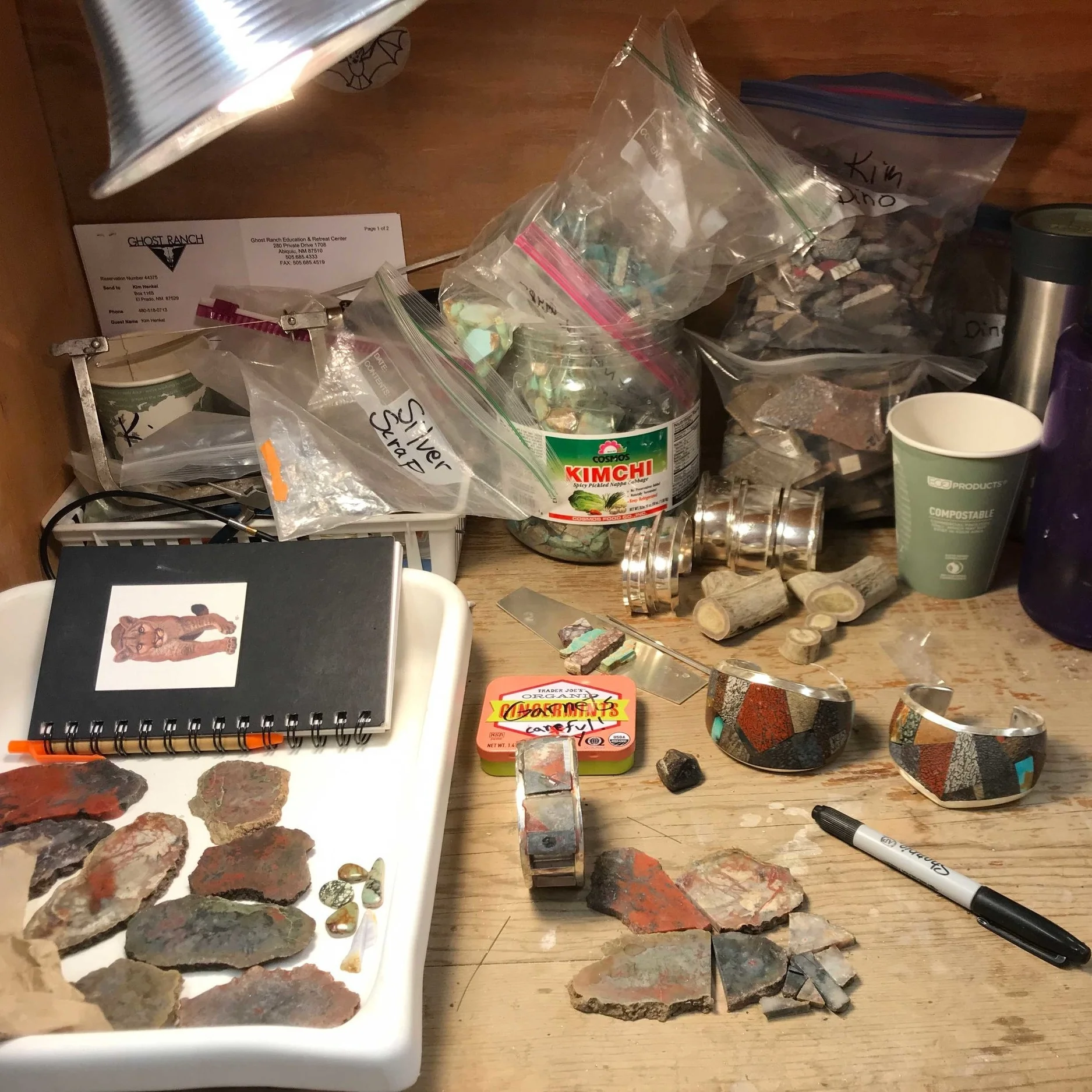 My work bench
