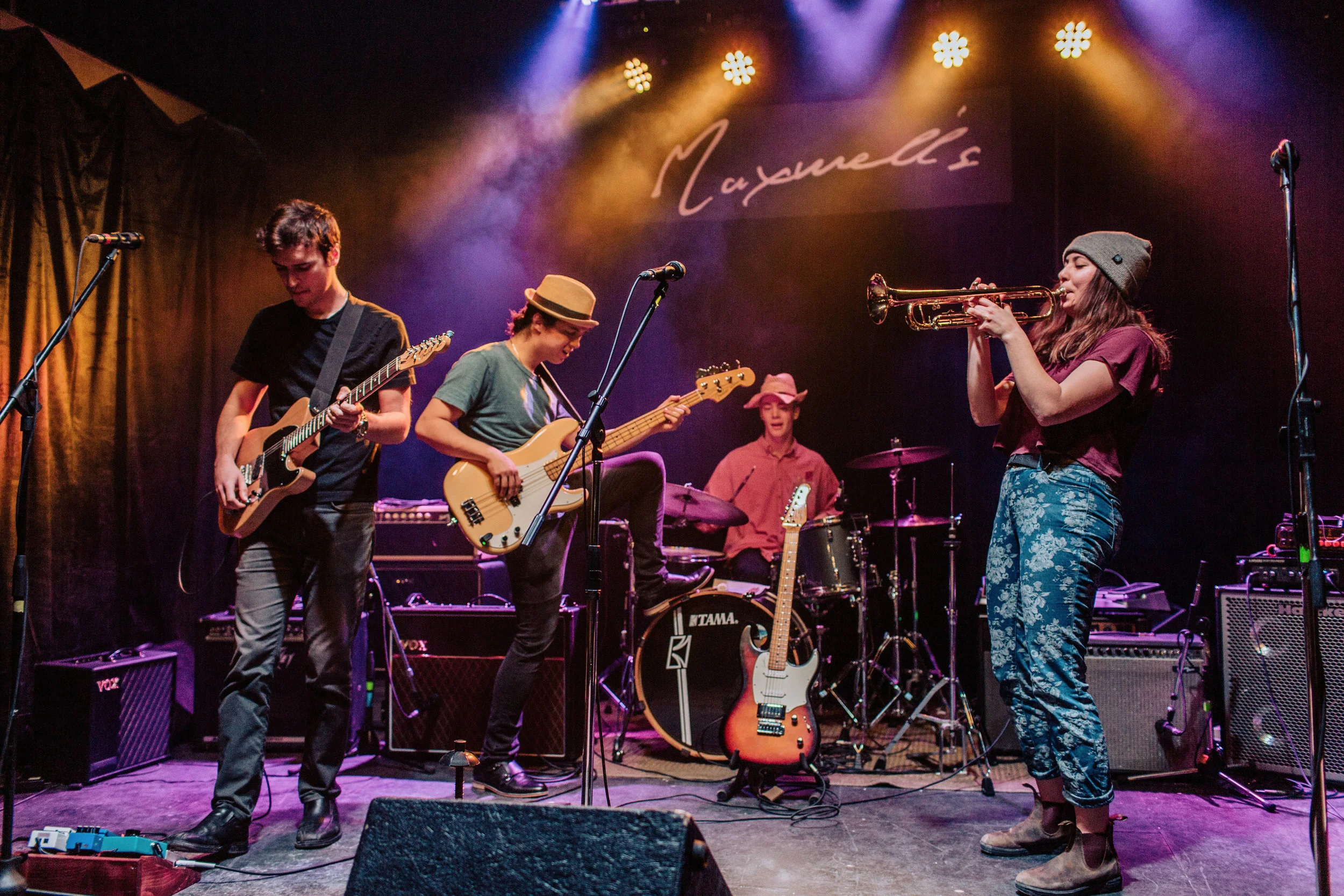 The band. In their natural habitat. ๐ธ Michelle Gerovac
