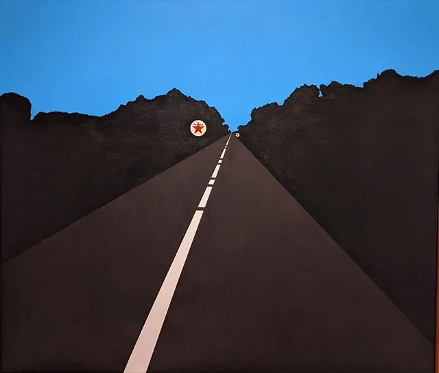 Allan D'Arcangelo
American, 1930-1998
U.S. Highway 1, Number 5
1962 Acrylic on canvas
#moma