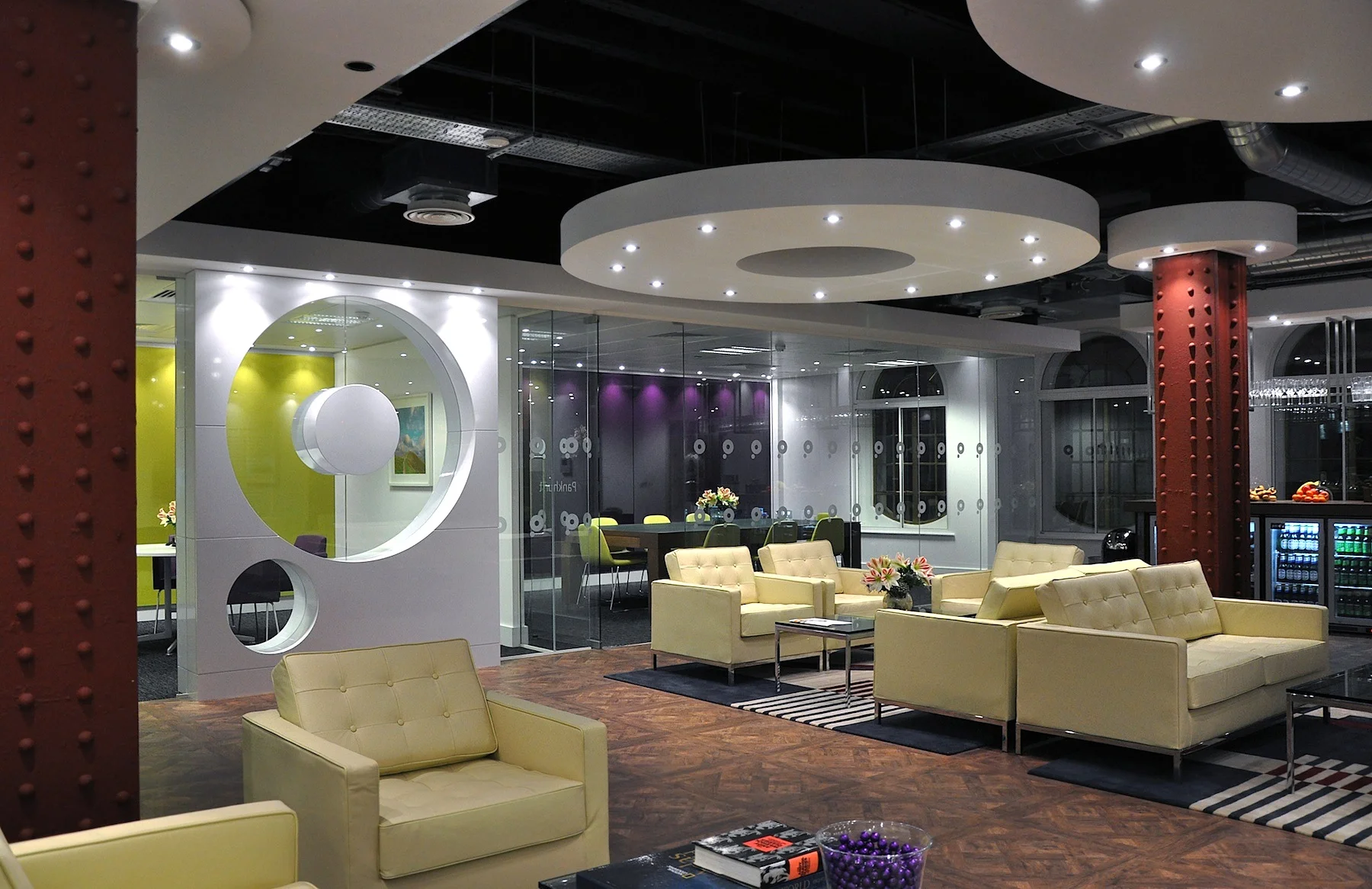 ARCHITECT :: Paul Mullins Associates : Paragon Clubroom : Office, Leadenhall Street, London