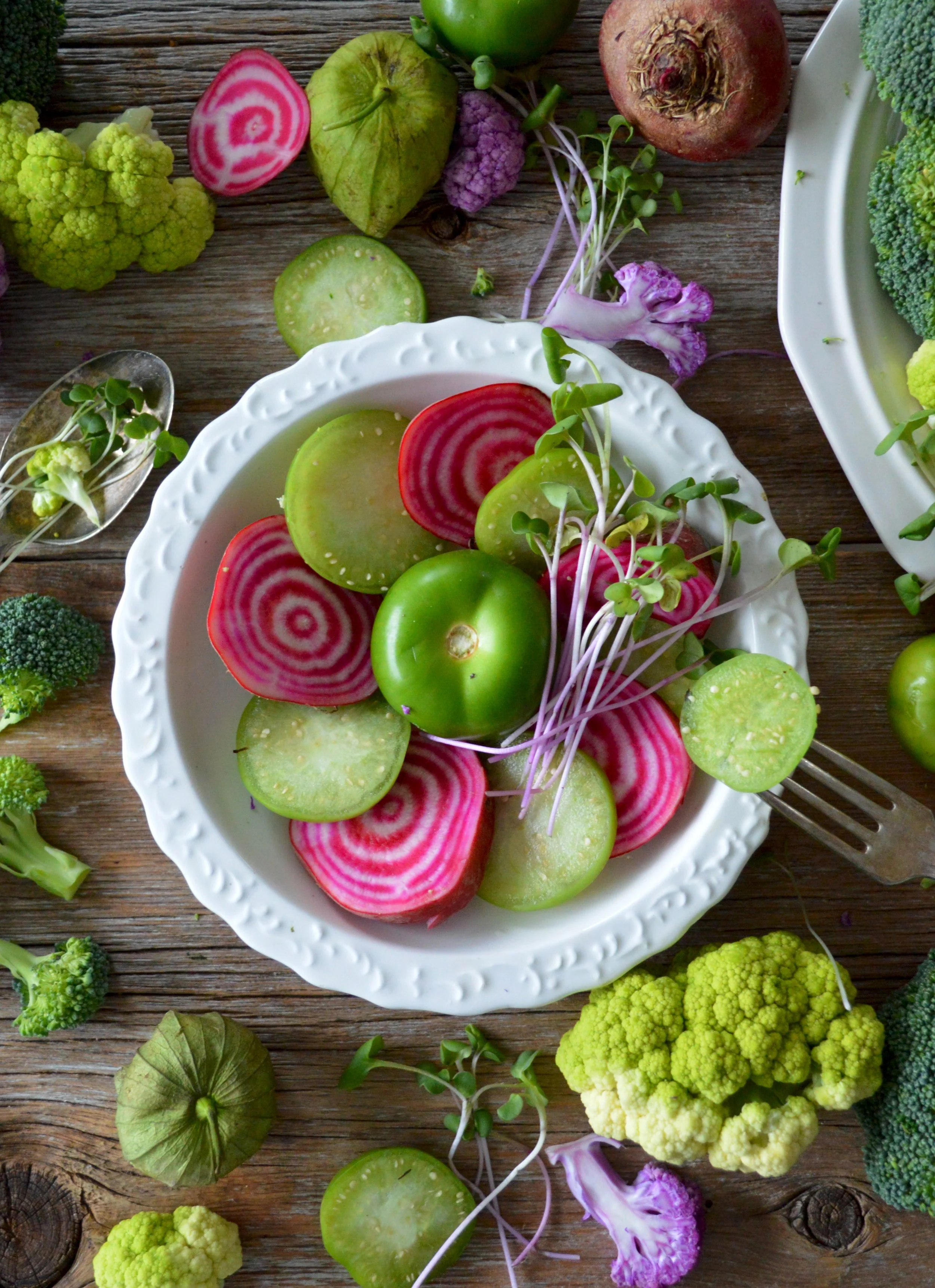 If you want to feel and look like a rainbow, then eat the rainbow!