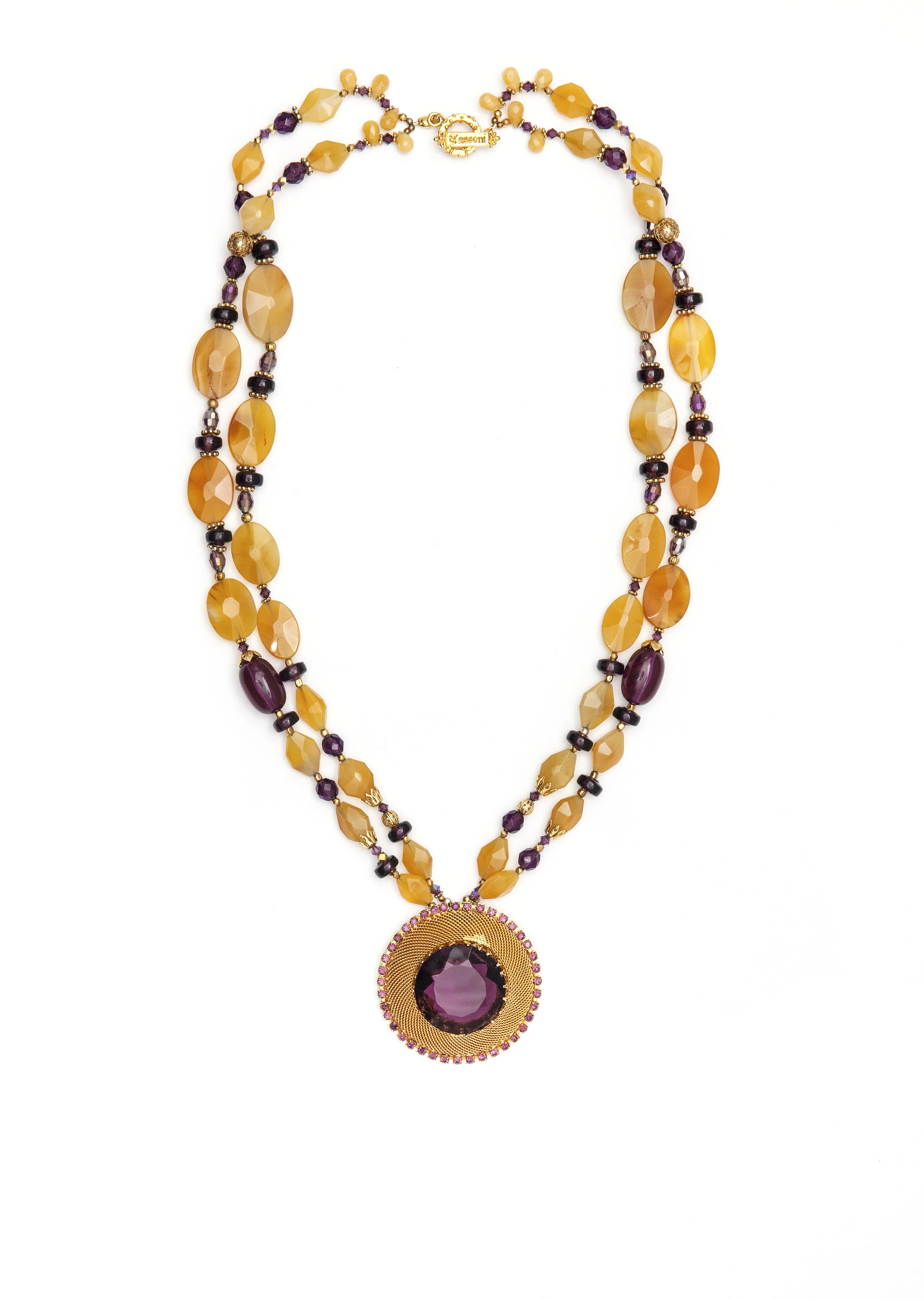 Purple Crystal Mandala 