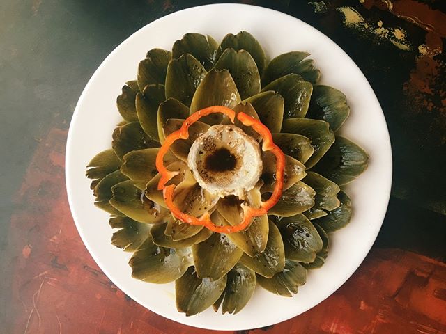 Keep it fresh with our cold-poached artichoke! #pastashoplv #destinationhenderson