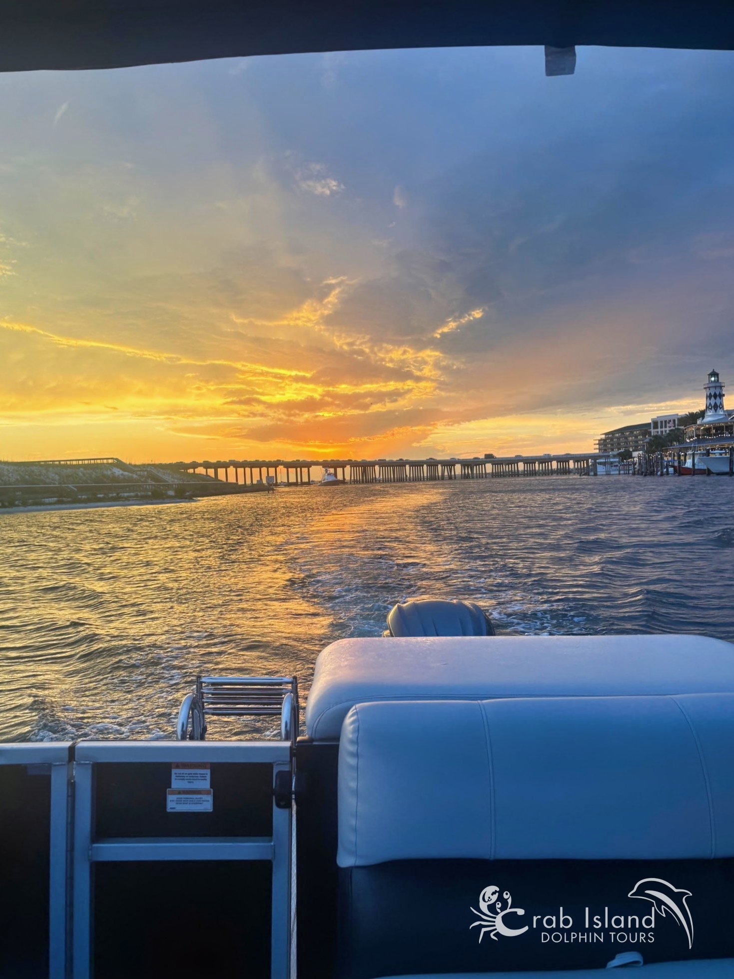 This view never gets old. 🌅

There is something about coming back through Destin Harbor with the sun dropping, the water glowing, and nowhere else you need to be.

A private cruise gives you the space to slow down and actually enjoy it.

Book your p