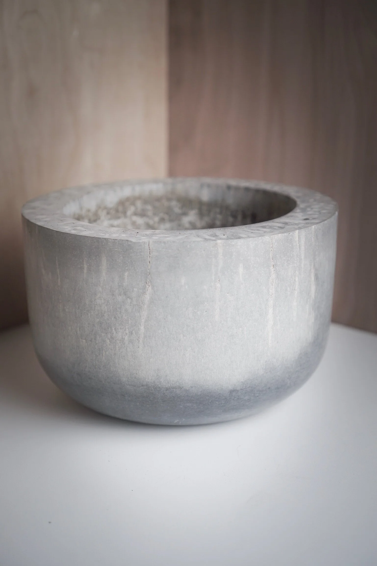 8” Concrete Planter 1/1   (6” inner diameter)