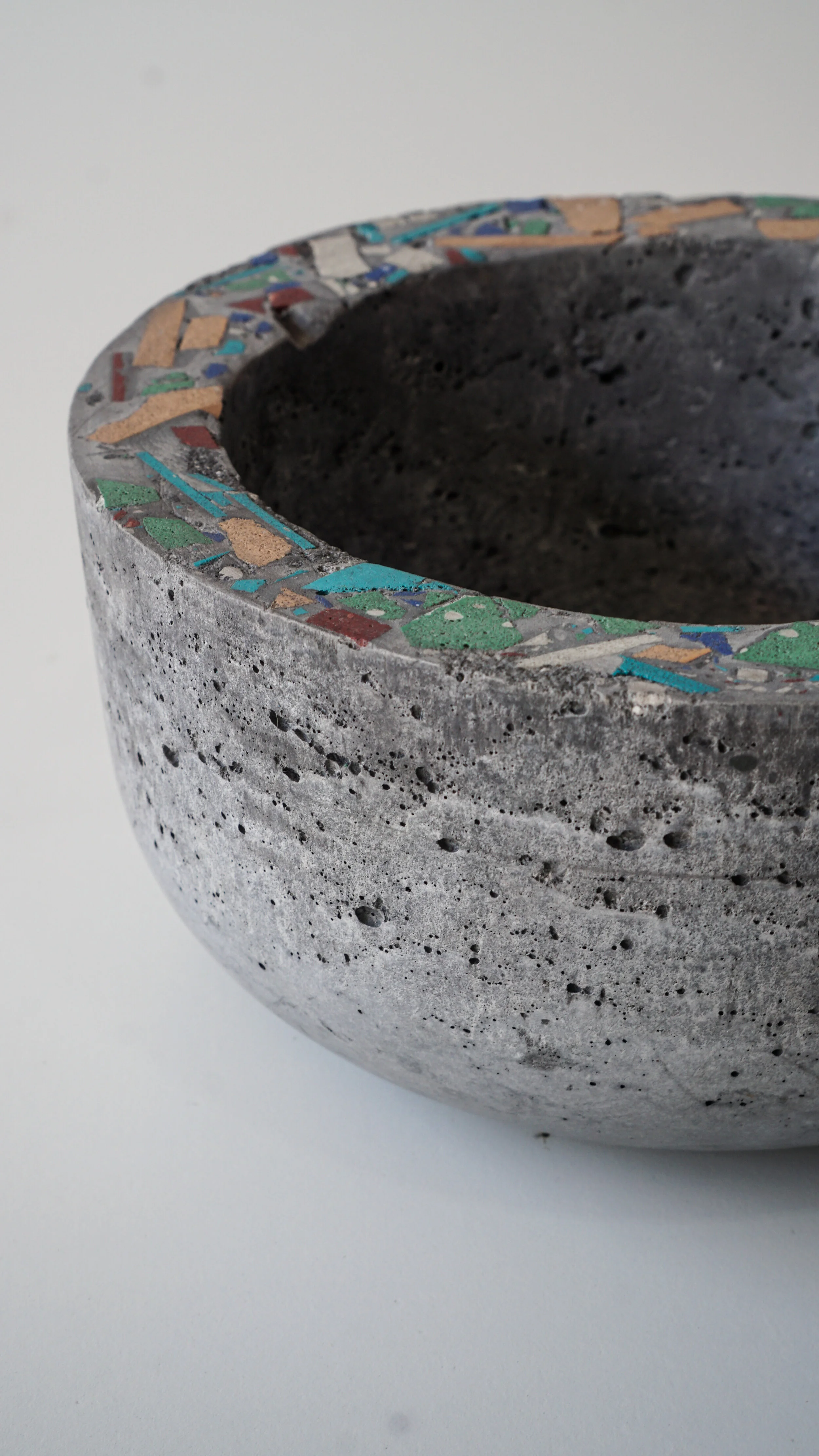 8” Terrazzo Planter 1/1 (6” inner Diameter)