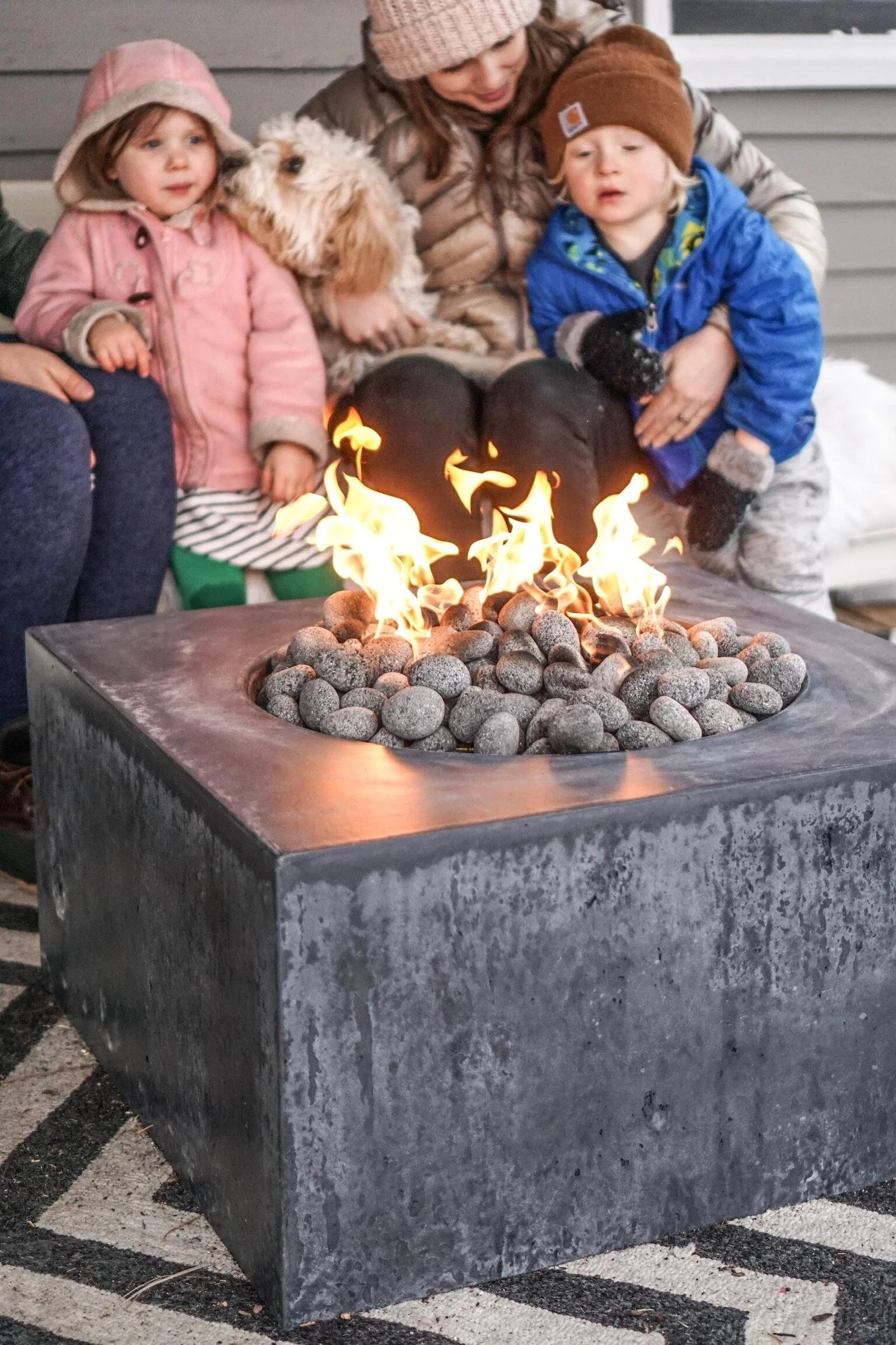 Custom Gas firepit