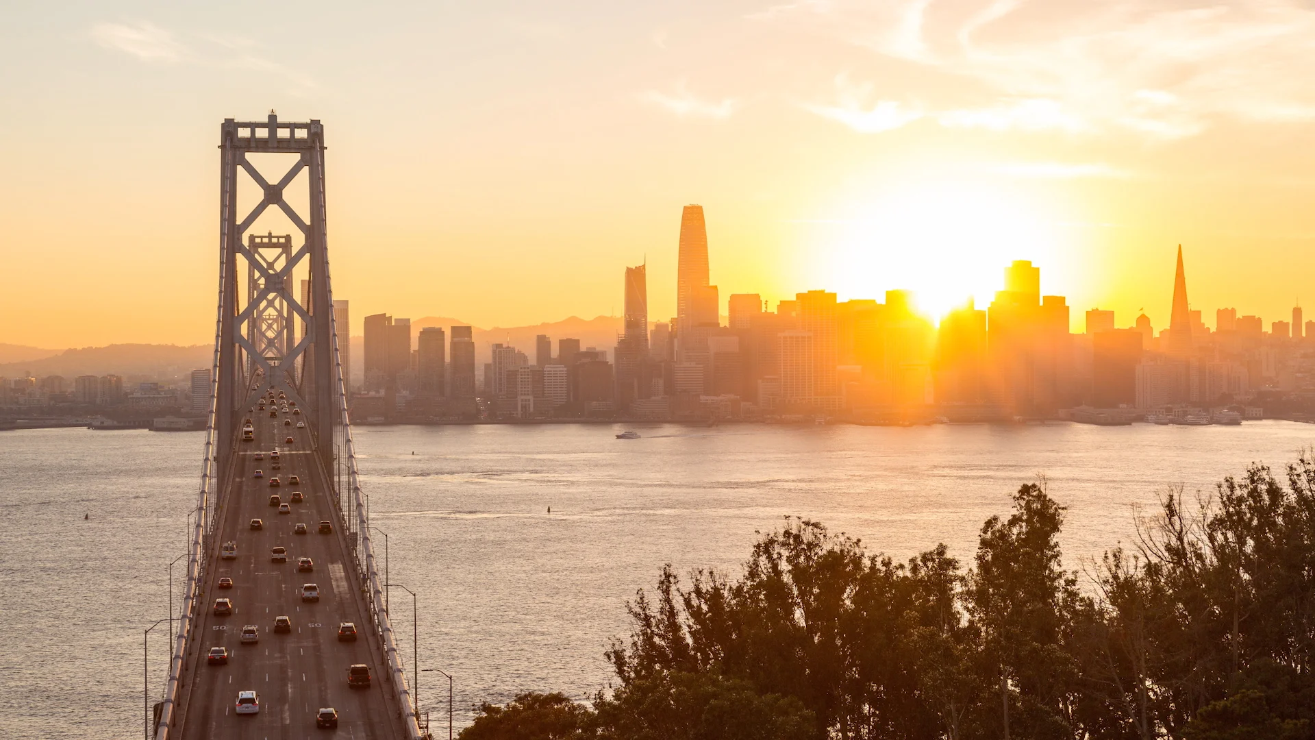 Day to Night San Francisco Bay Bridge Skyline HD_Still001.jpg