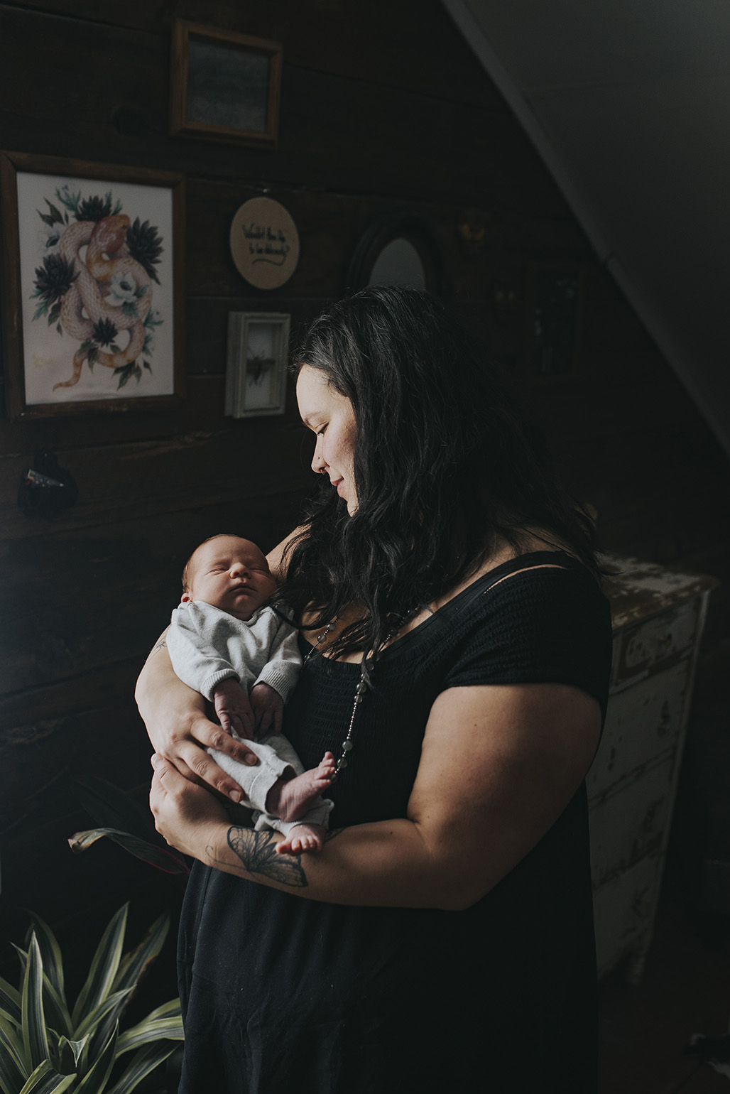 Vermont newborn photographer/ baby finch's newborn session
