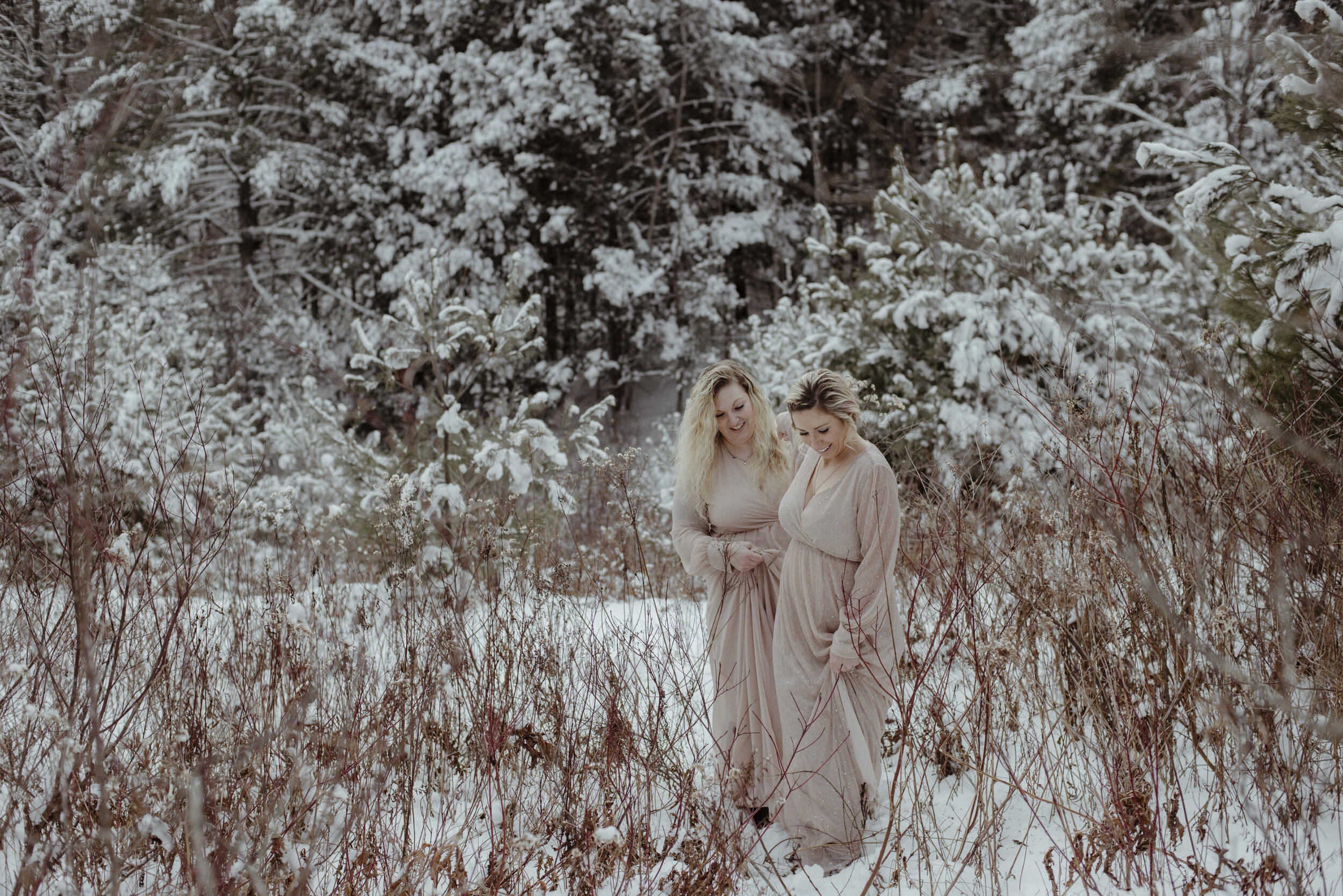 Vermont elopement photographer/ Woodstock Vermont winter wedding