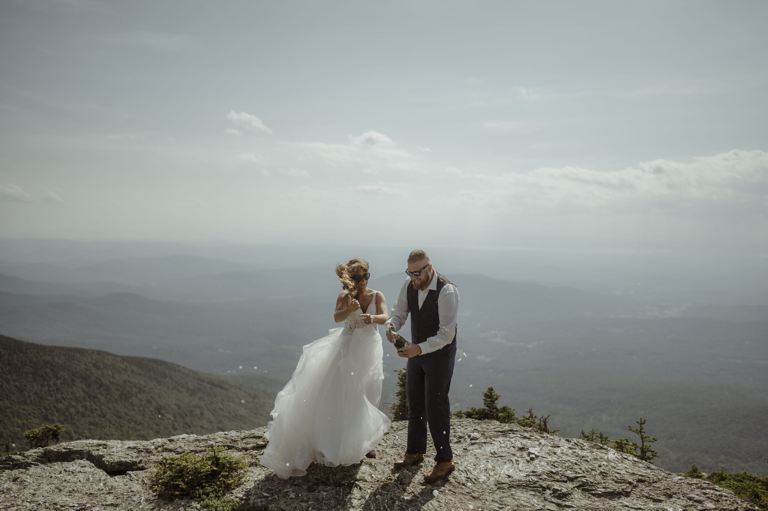 Stowe Vermont wedding photographer / Mount Mansfield elopement