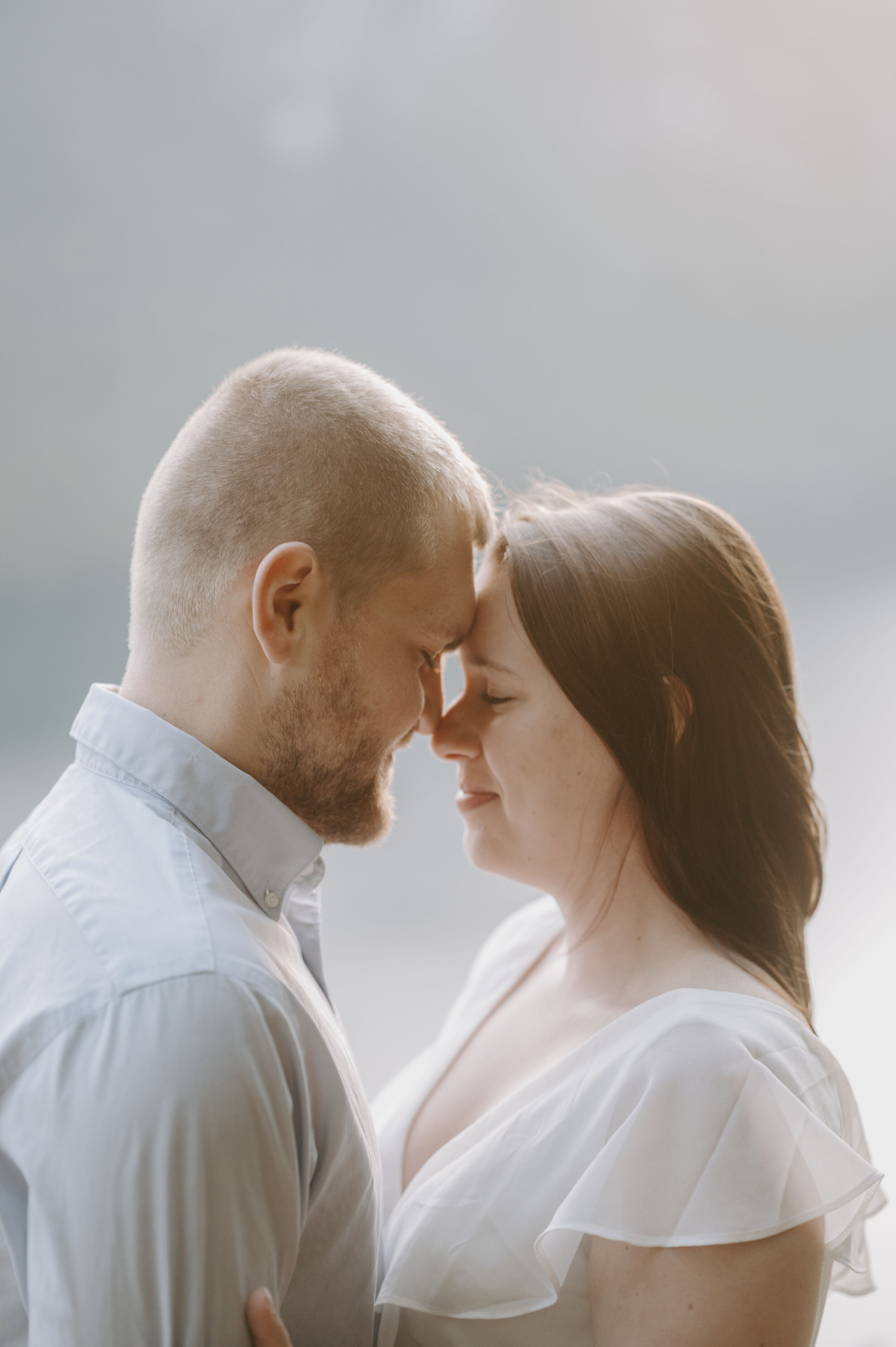 Vermont wedding photographer/ Lake Willougby engagement session