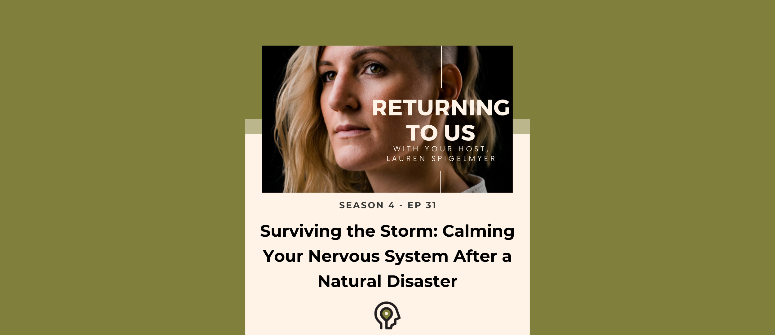 Surviving the Storm: Calming Your Nervous System After a Natural Disaster