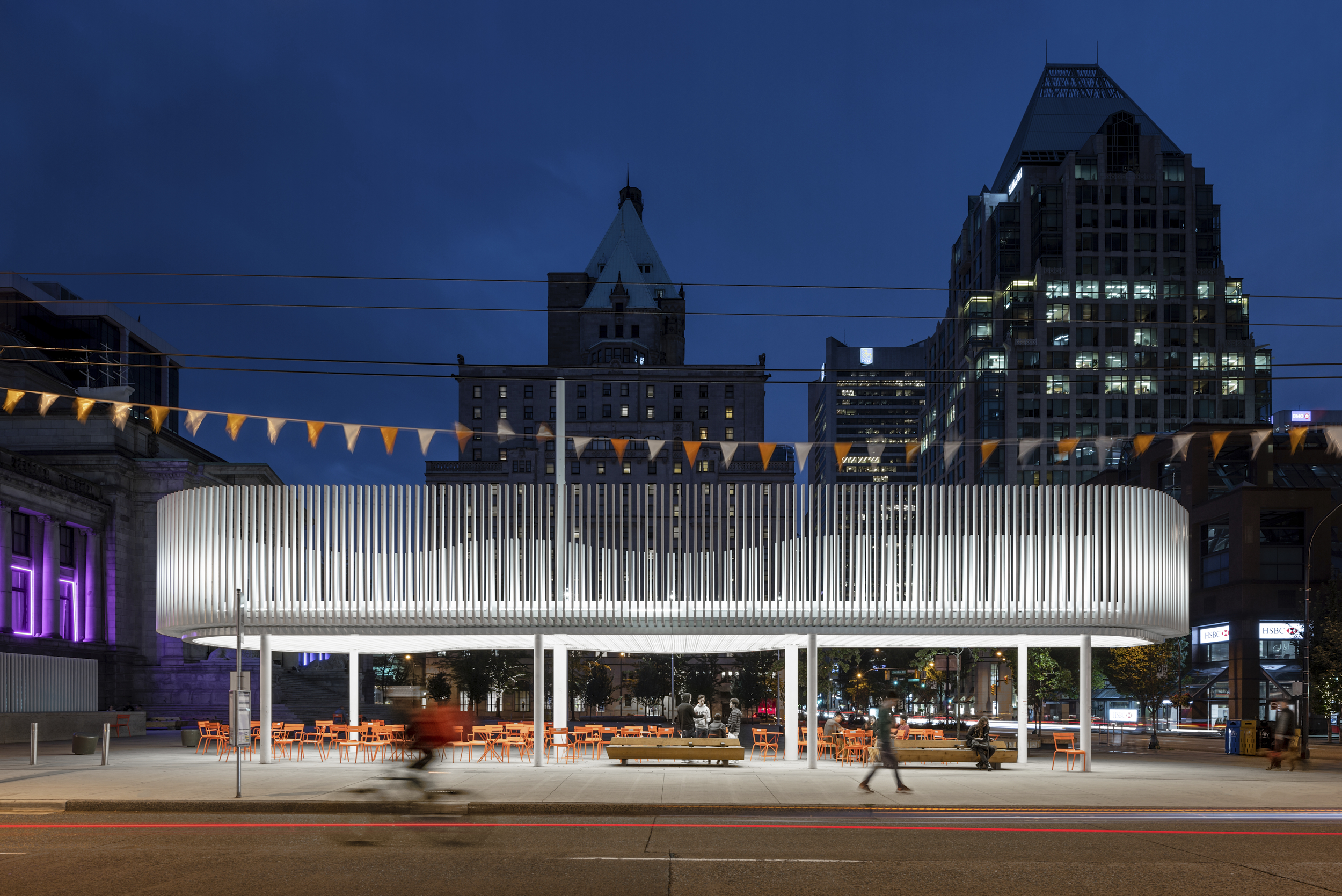 Pavilion at Vancouver Art Museum