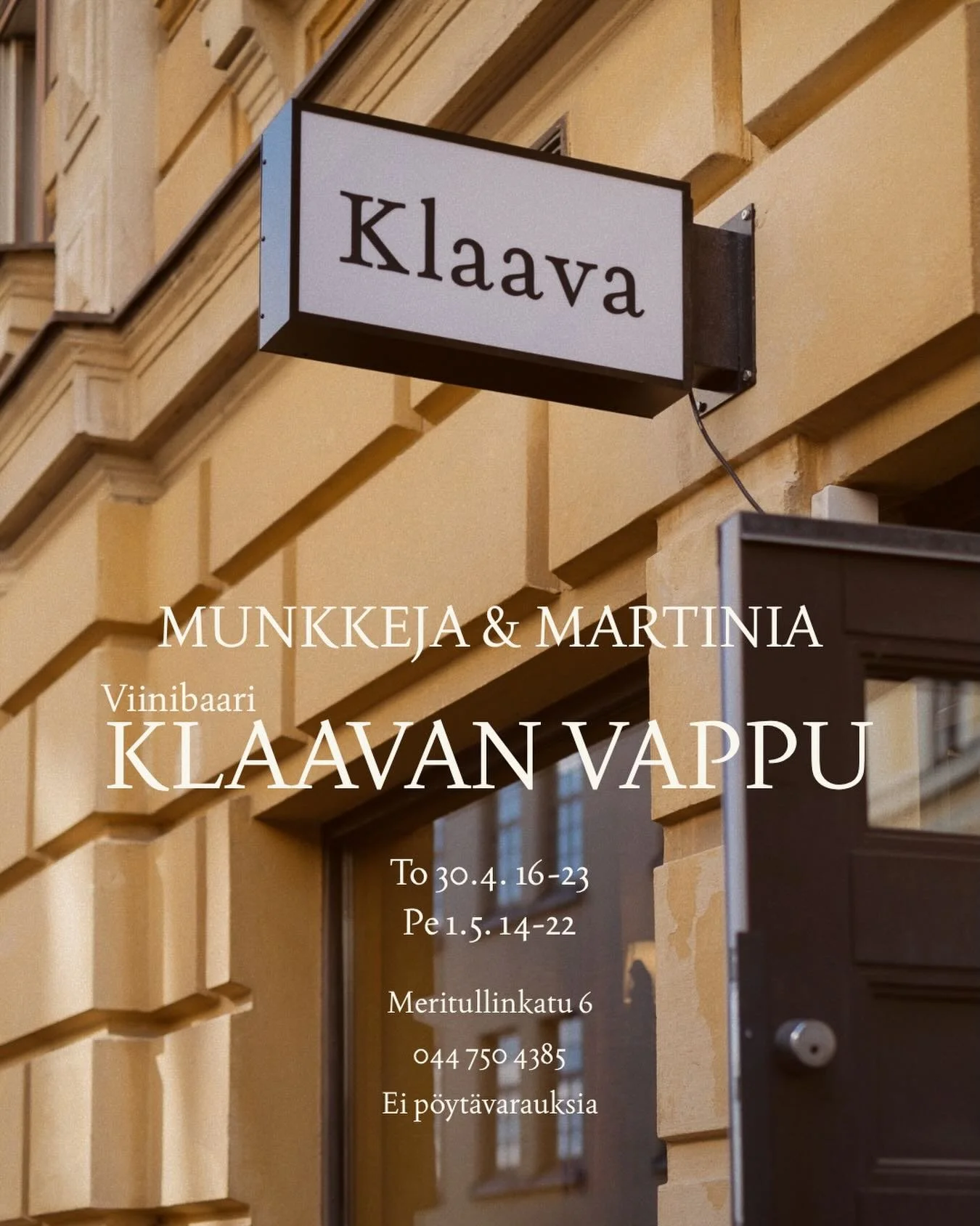 One more, because WE WANT TO CELEBRATE VAPPU WITH YOU 🧡

See you tomorrow and Friday 🫂