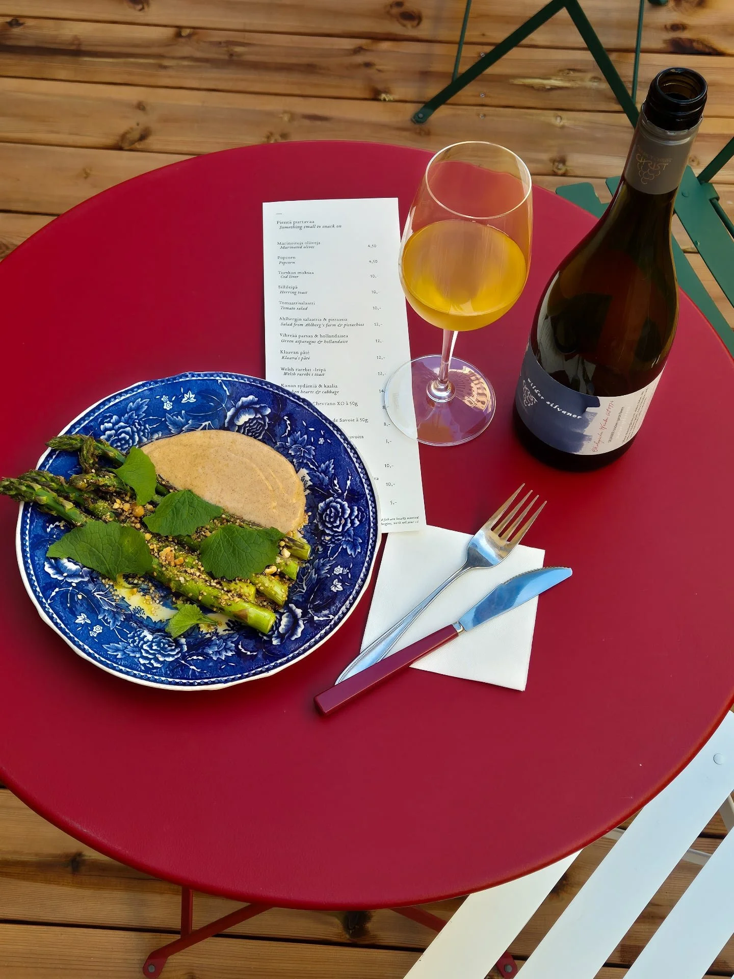 Our beautiful terrace will open at 16:00, see you 💛