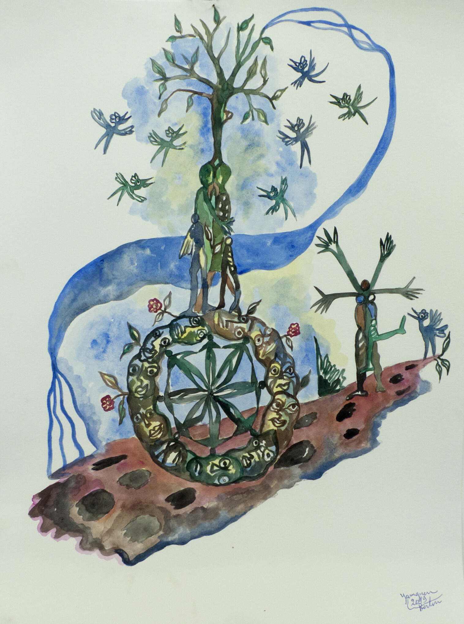 Agropoétique (série), acrylique sur papier, 57x42cm, 20191020839.jpg
