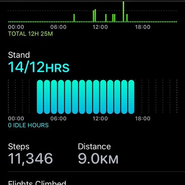 This is how much I moved in the workshop today. started at 4am finished at 4pm. It&rsquo;s a finishers life 🤦&zwj;♂️