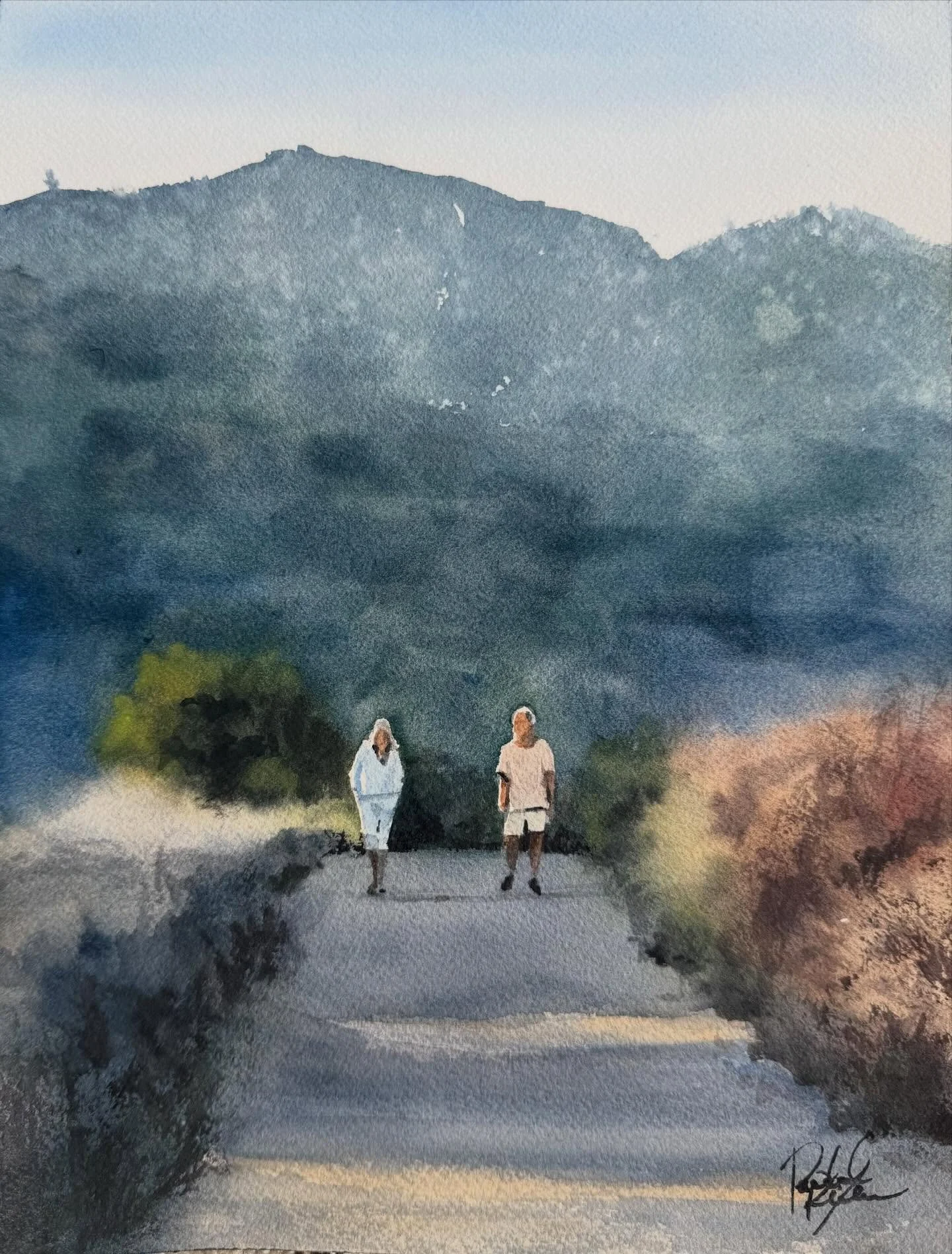 La passeggiata, 9 x 12

(These are my in-laws, on a walk at the end of a full day when we were all in Villasimius, Sardinia in 2024.)