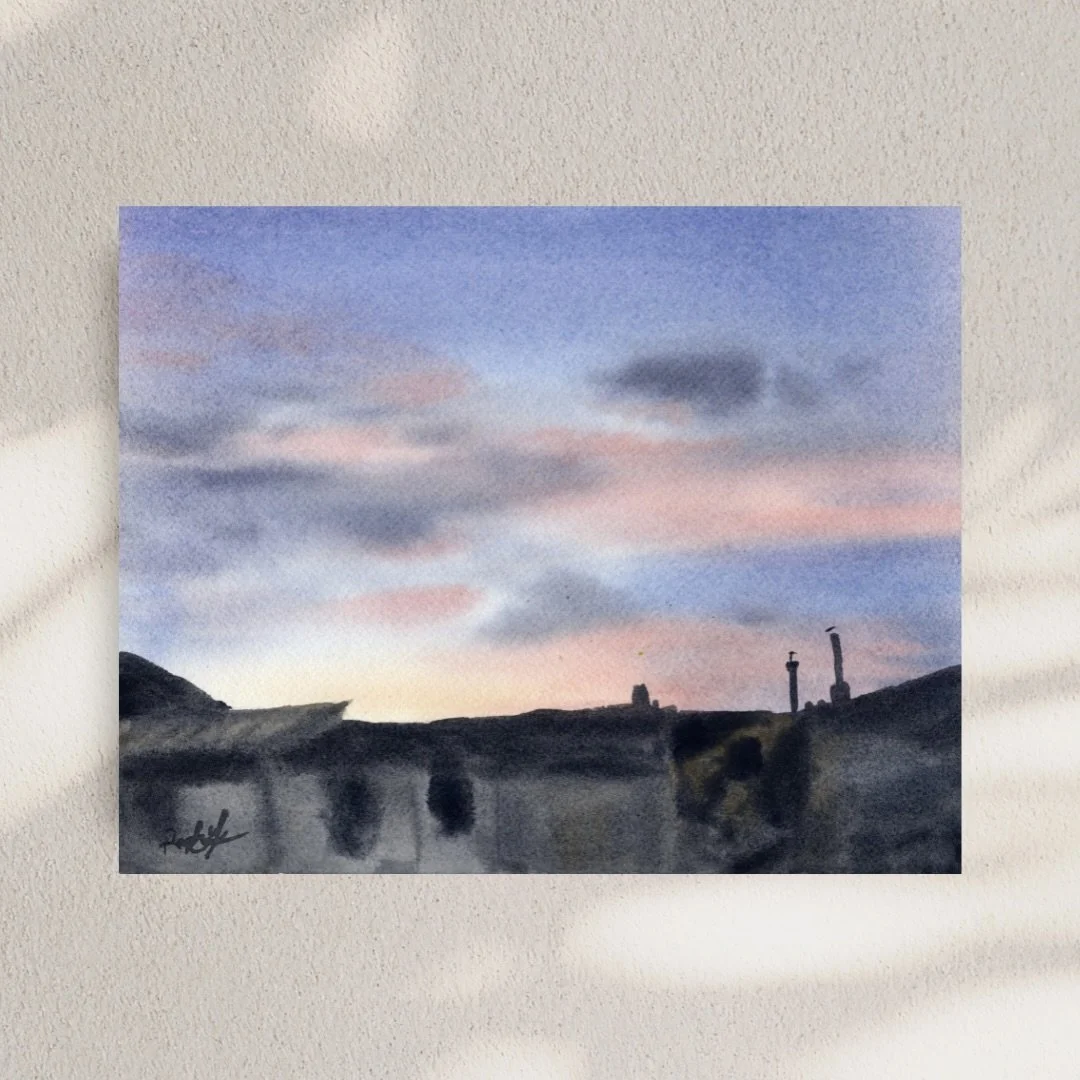 Coucher du soleil (Sunset)