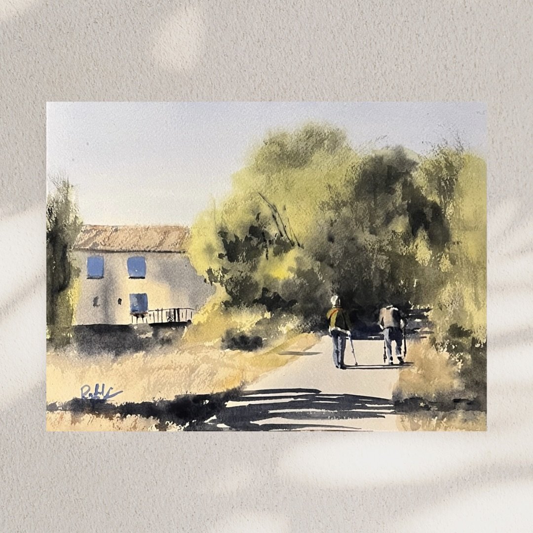 On habite juste là-bas (We live just over there)