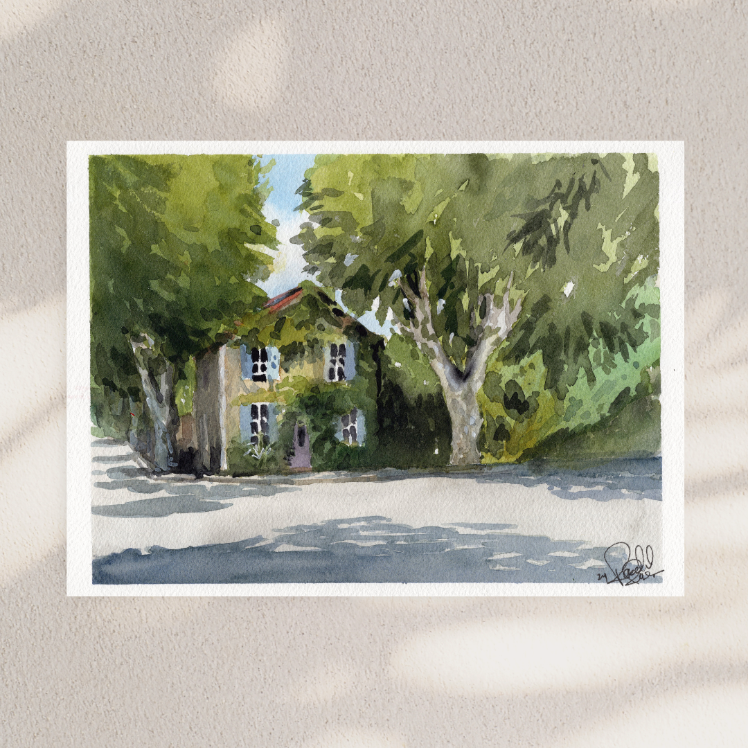La maison avec la porte lavande (The house with the lavender door)