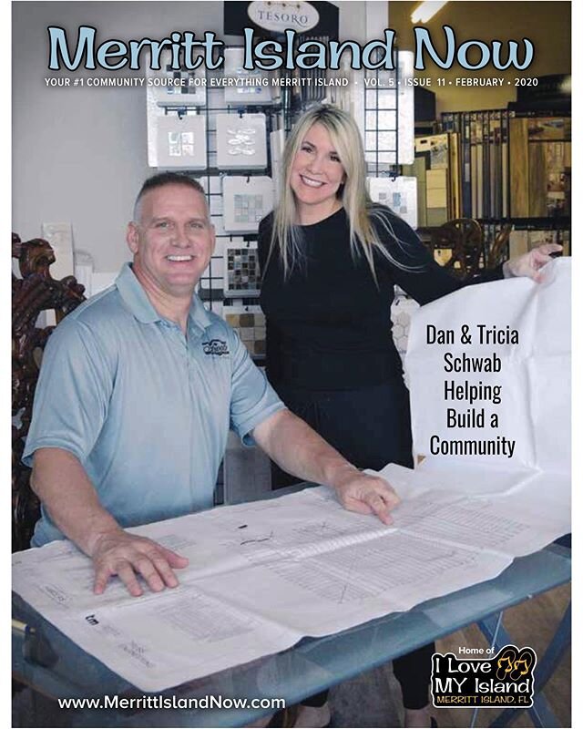 Honored to be featured in Merritt Island Now Magazine! We love helping build a community. We love &quot;our island!&quot; #merrittislandnow #merrittisland
