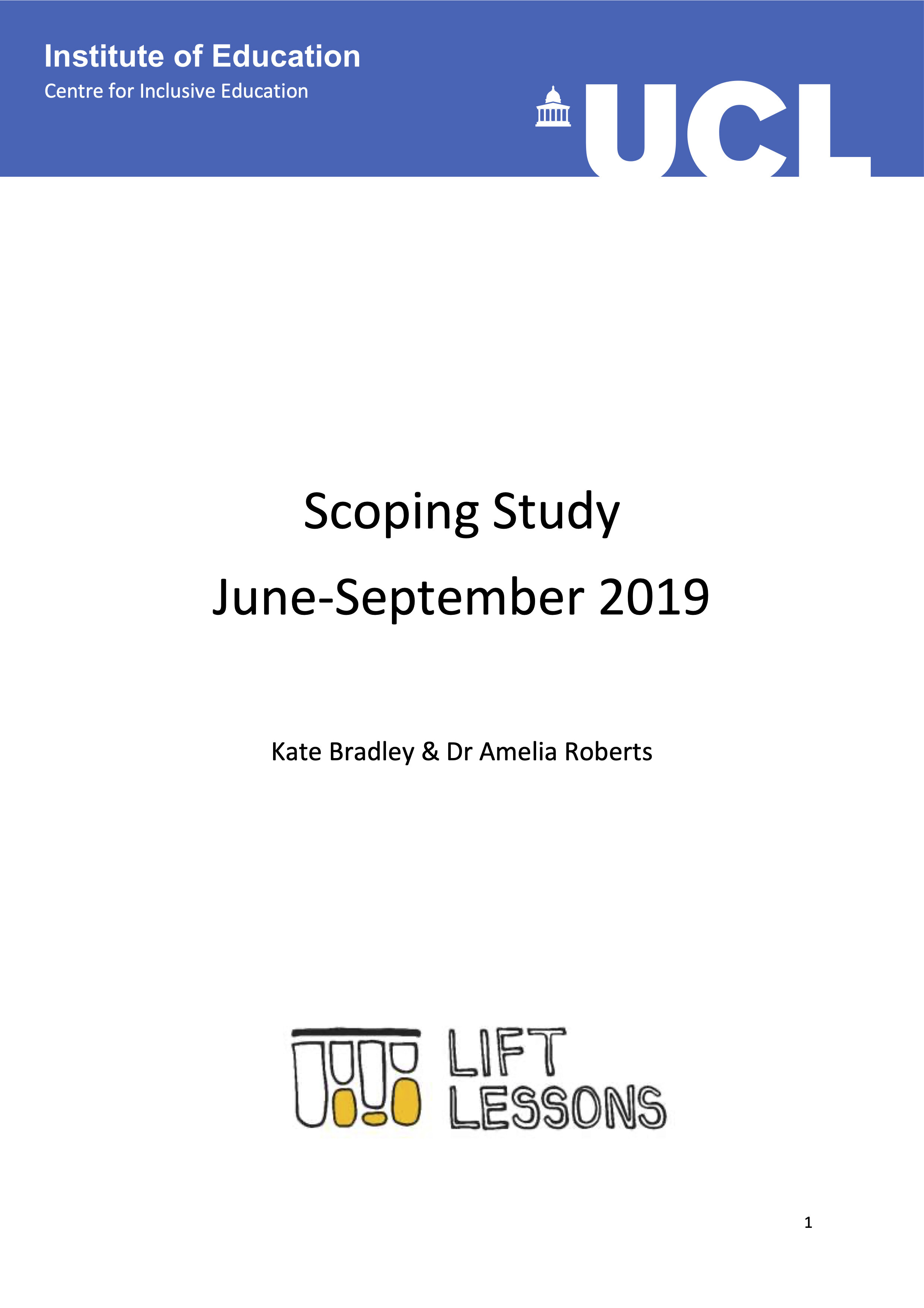 Lift Lessons + UCL Scoping Study Page 1 (Copy)