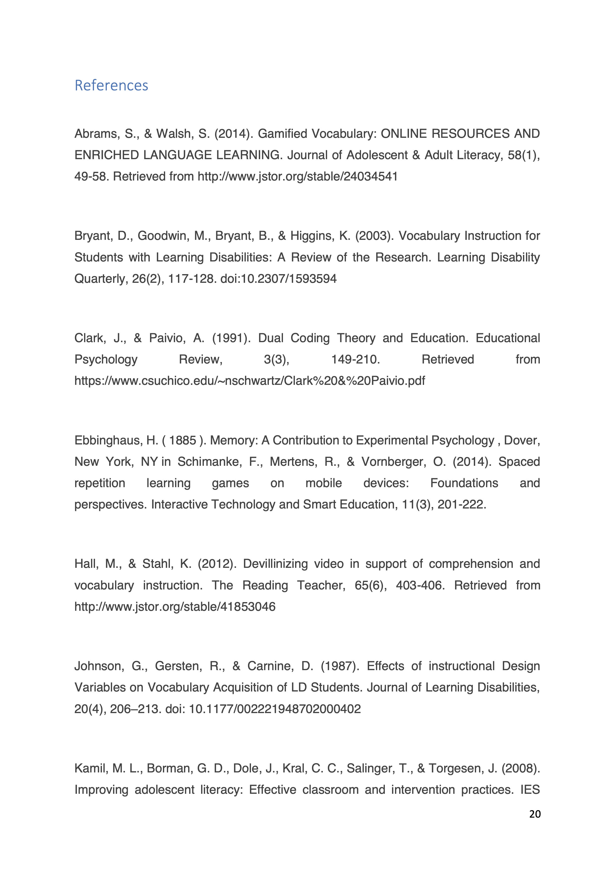 Lift Lessons + UCL Scoping Study Page 20 (Copy)