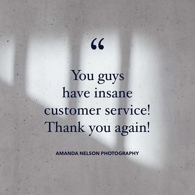 We do what we do to help you &amp; your clients and we always aim to over deliver! We love getting notes like this! 
Have a great rest of your Monday friends! -The Instaproofs Team