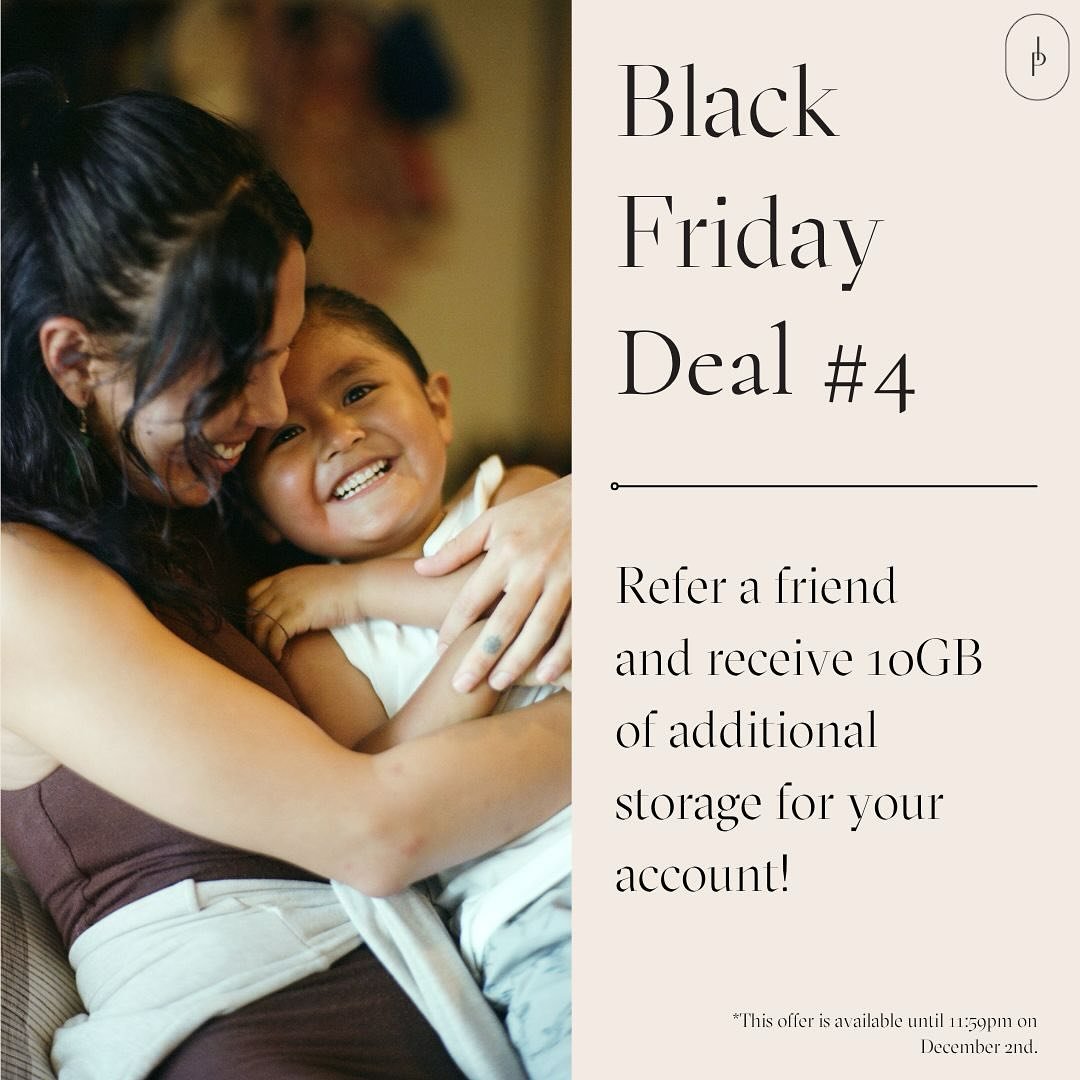 For those who love their photographer friends, this deal's for you! Your friend will also get an additional 5GB of storage added to their account when they sign up!