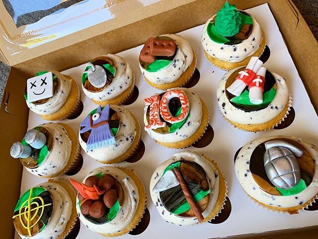 Fortnite cupcakes 🥳