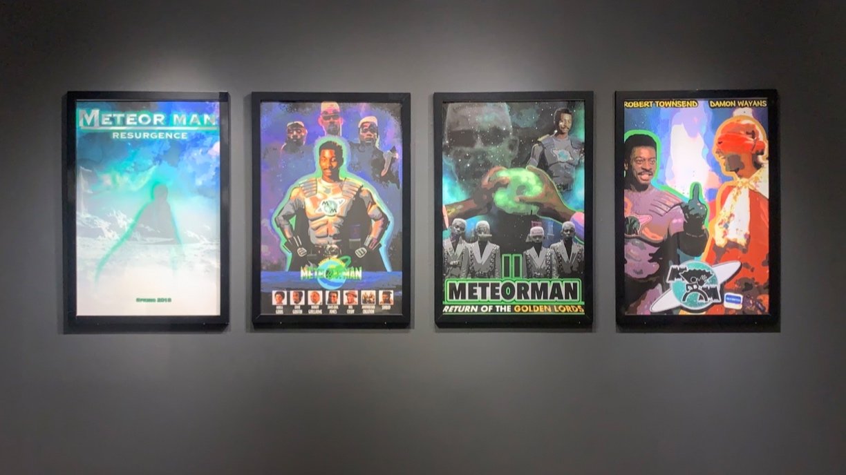 Digital Print, Functional Hand Built Movie Poster Display Box 24x36