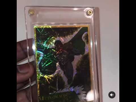 Meteor Man Trading Card - Digital Print Holographic Trading Card