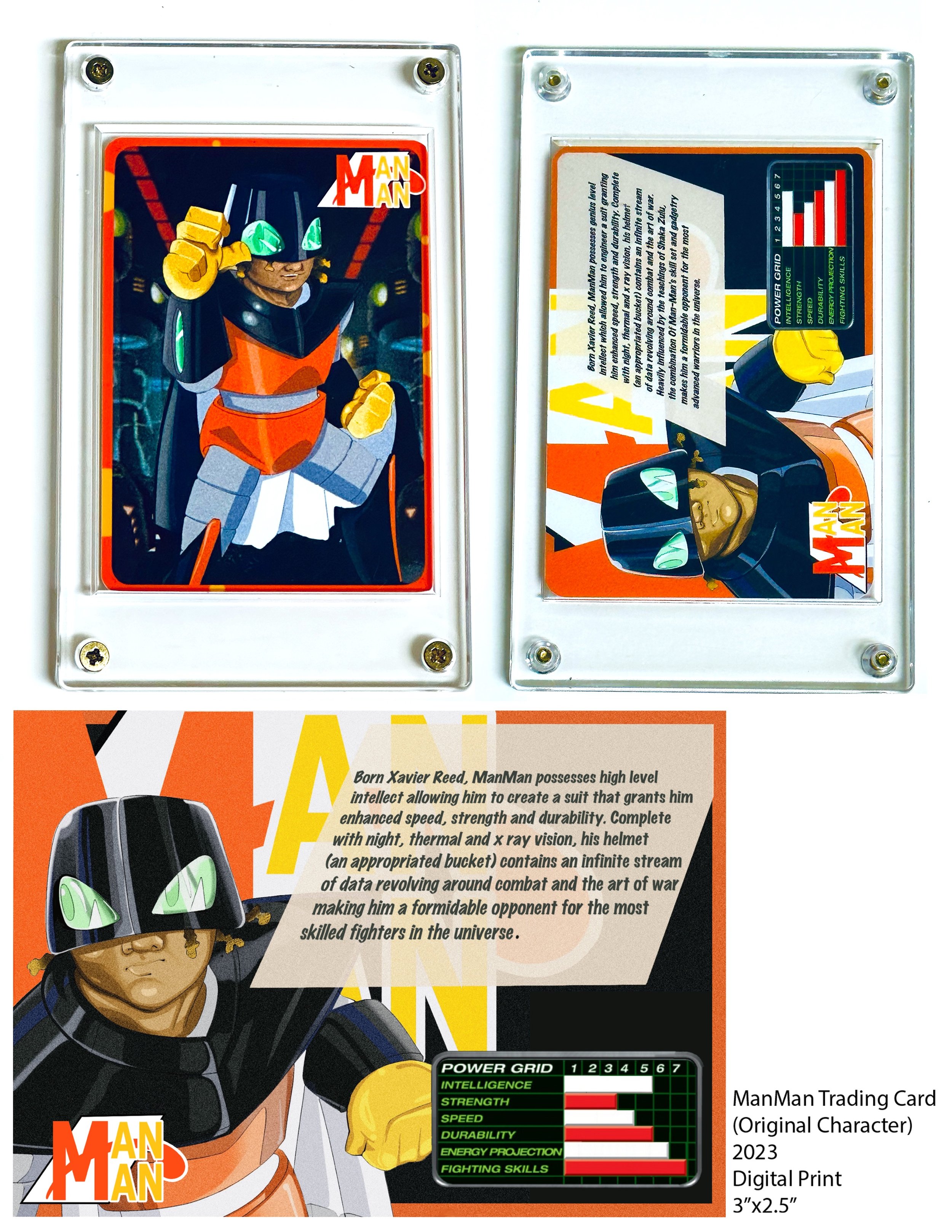 ManMan Trading Card (Original Character) 2023