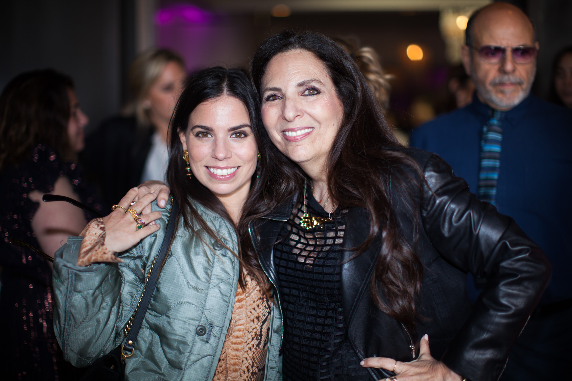 Cofounder Sharon Feldstein with Ally Hilfiger